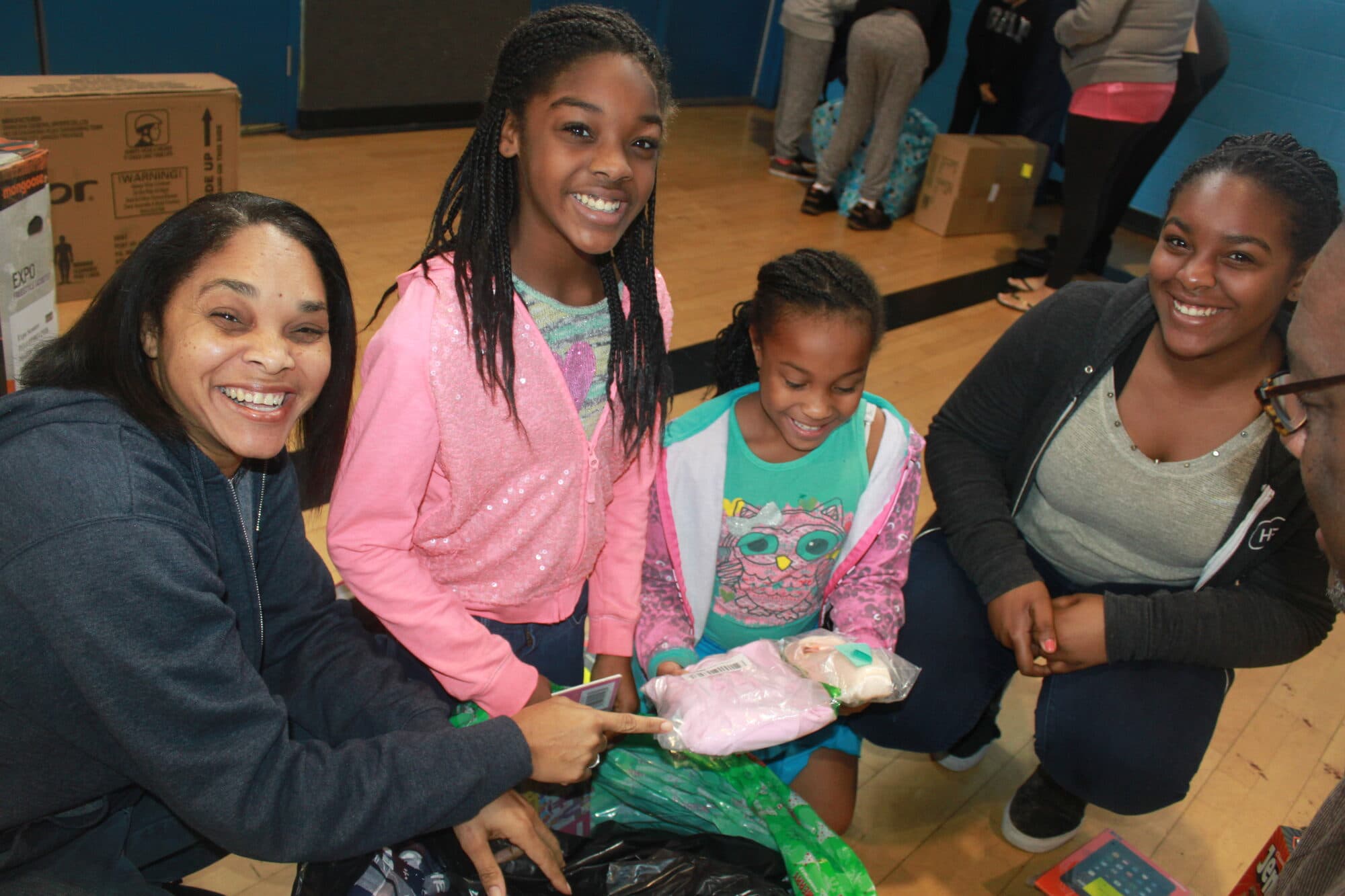 Trina's Kids event photo — Gift Giving 2015