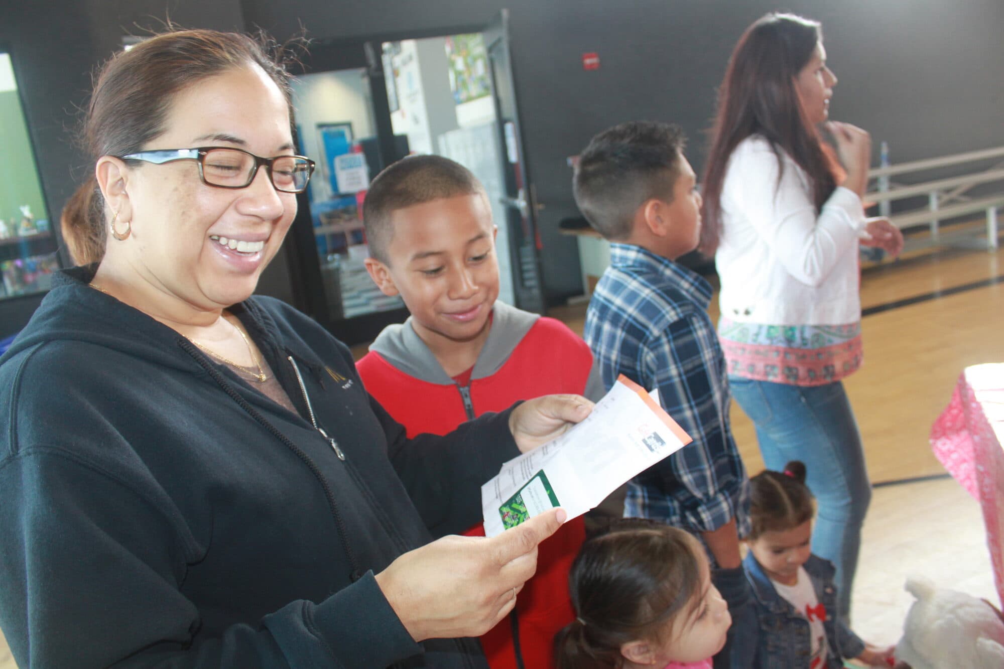 Trina's Kids event photo — Gift Giving 2015