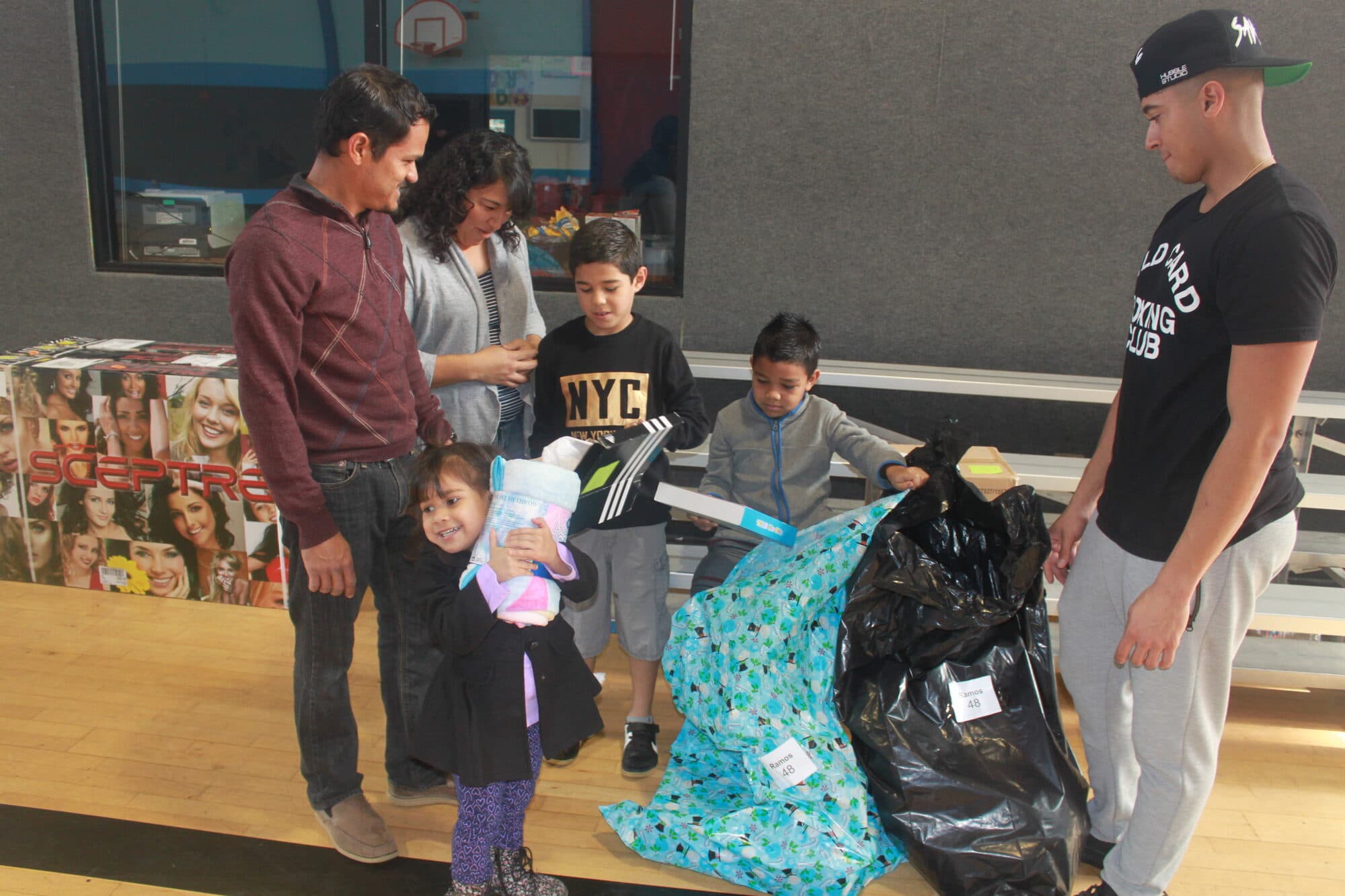 Trina's Kids event photo — Gift Giving 2015