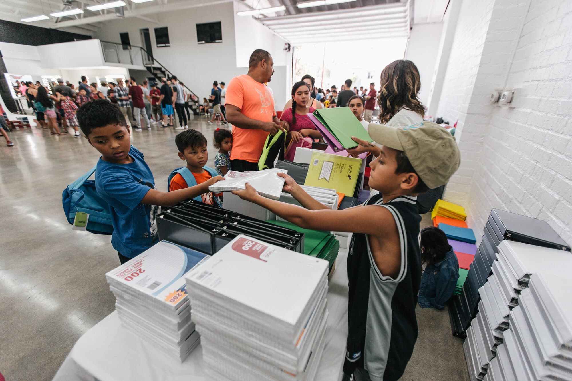 Trina's Kids event photo — Back-to-School Drive 2016