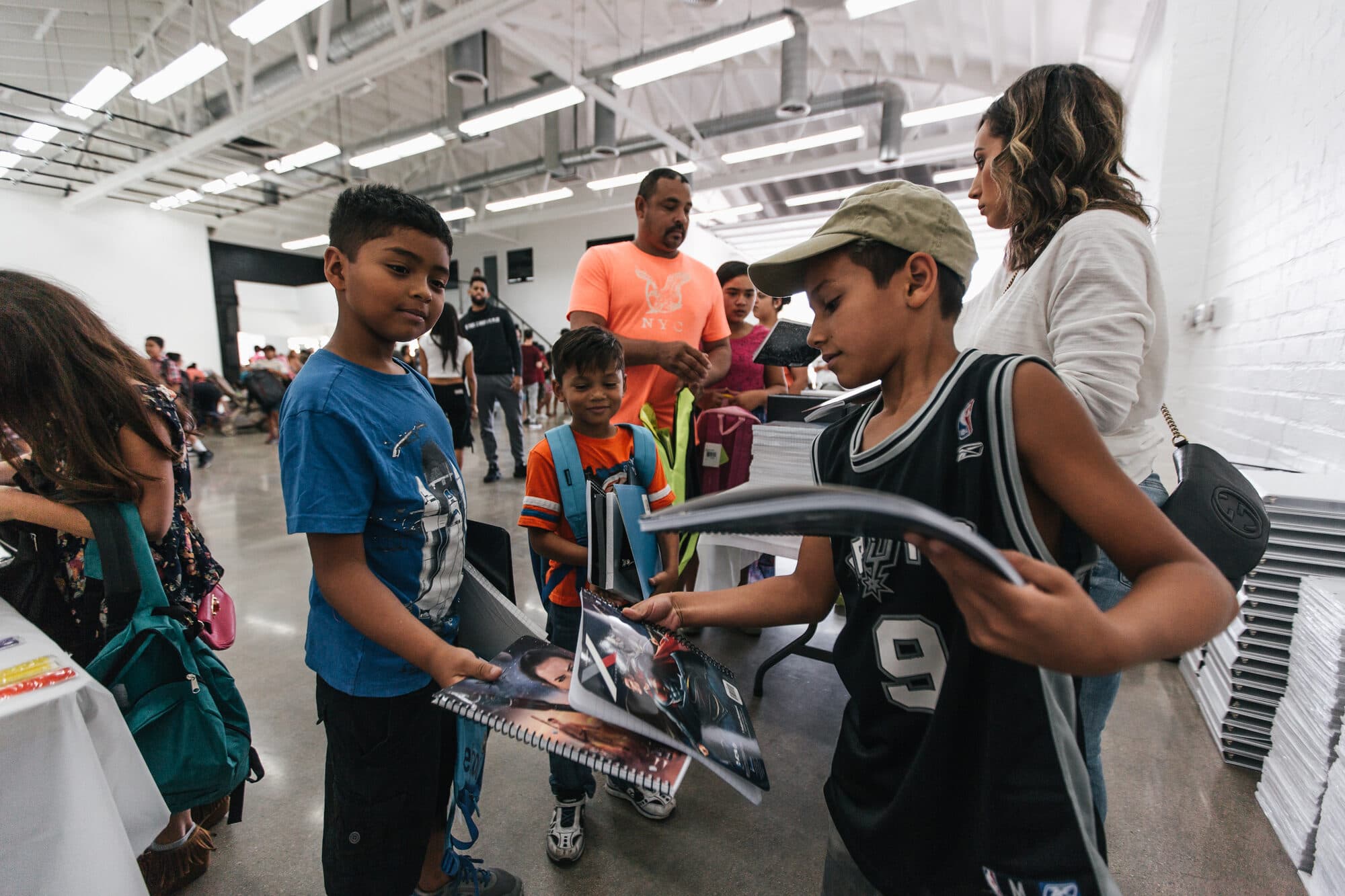 Trina's Kids event photo — Back-to-School Drive 2016
