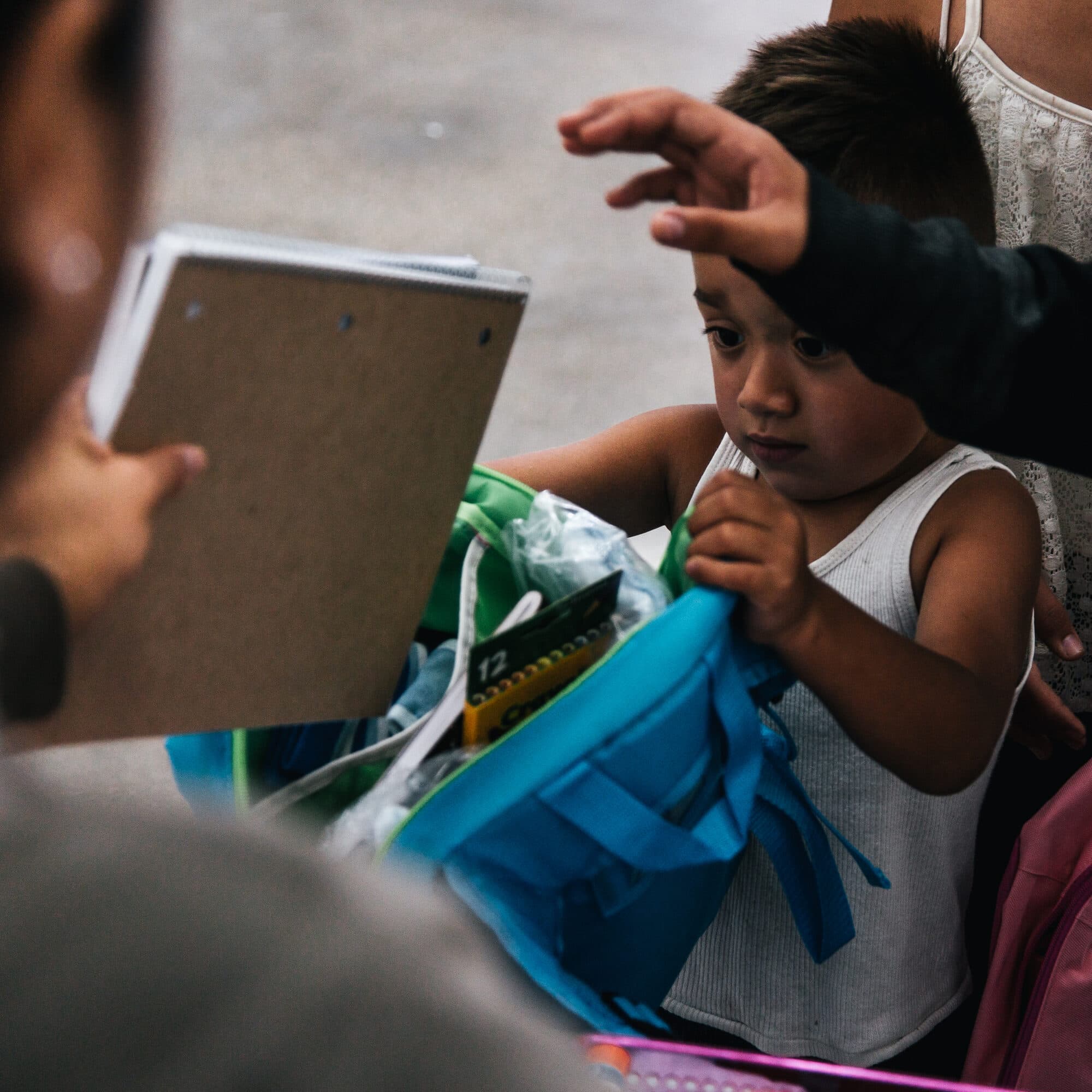 Trina's Kids event photo — Back-to-School Drive 2016