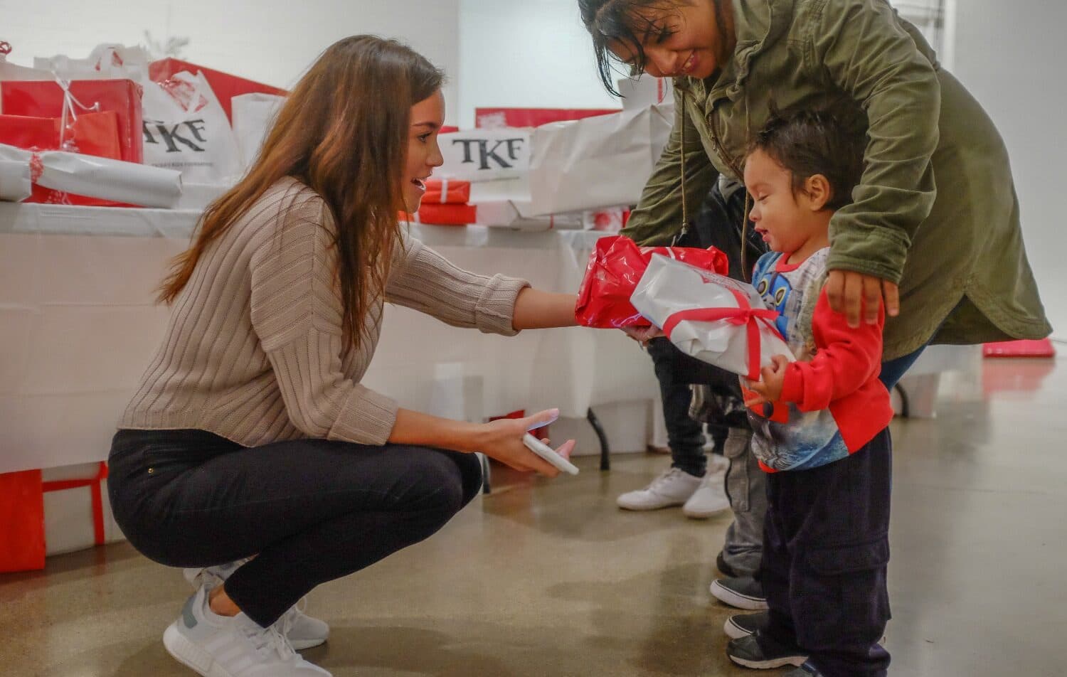 Trina's Kids event photo — Gift Giving 2016