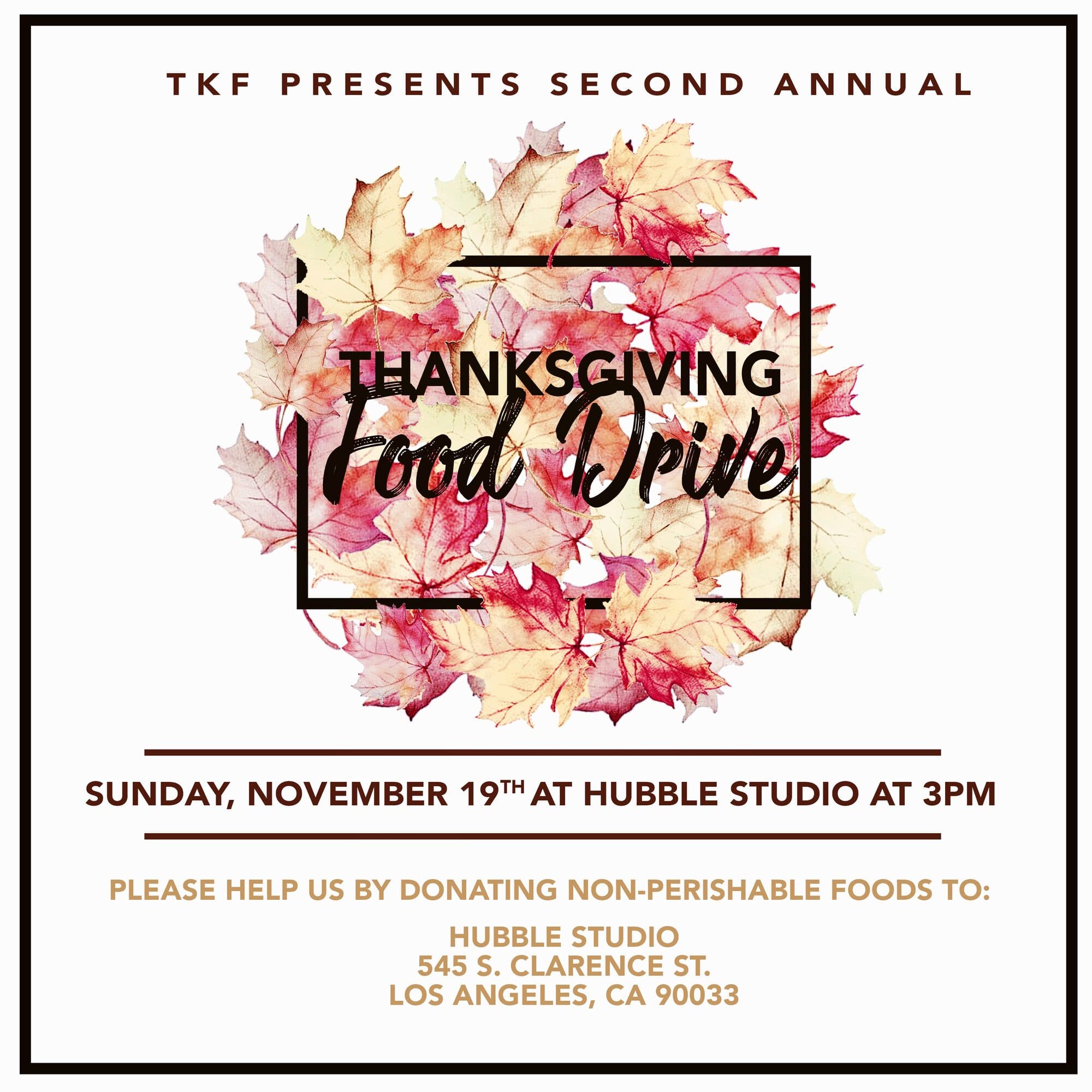 Trina's Kids event photo — Thanksgiving 2016