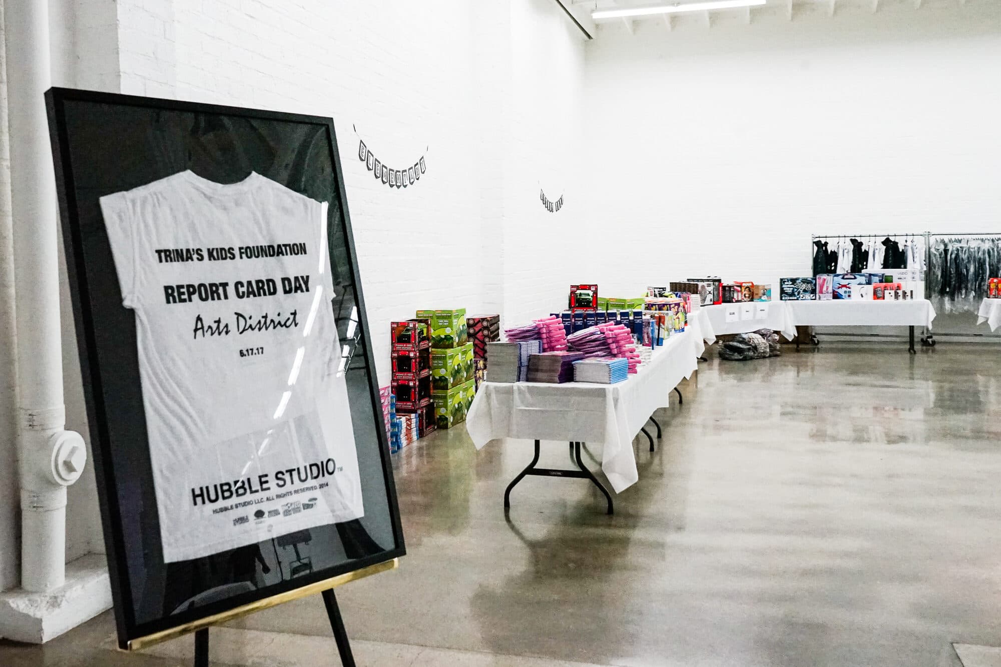 Trina's Kids event photo — Back-to-School Drive 2017