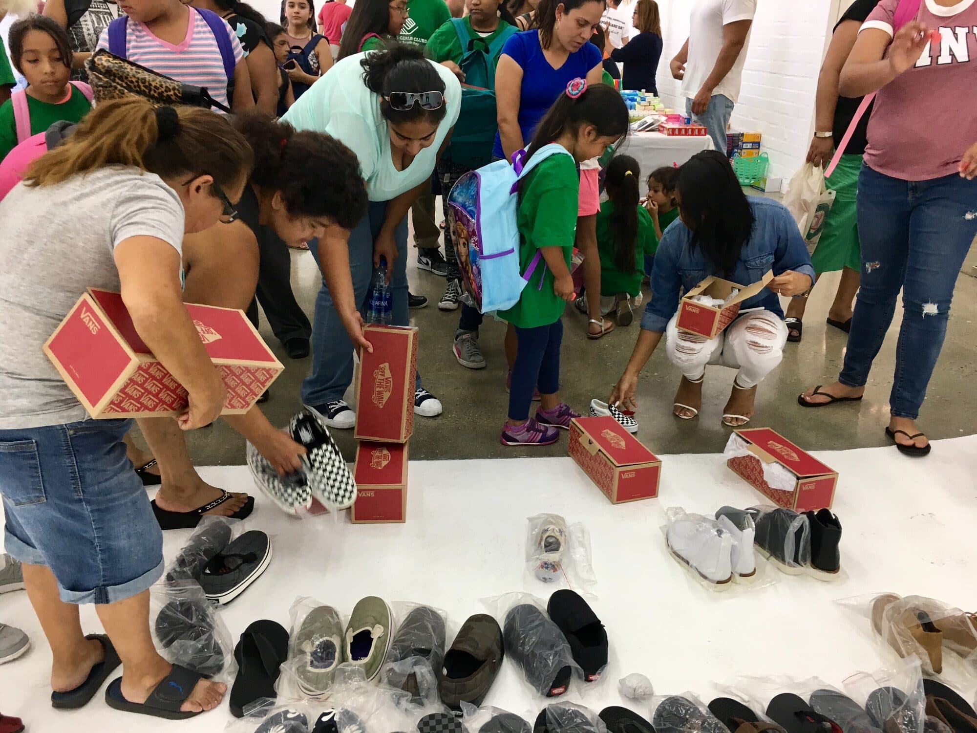 Trina's Kids event photo — Back-to-School Drive 2017