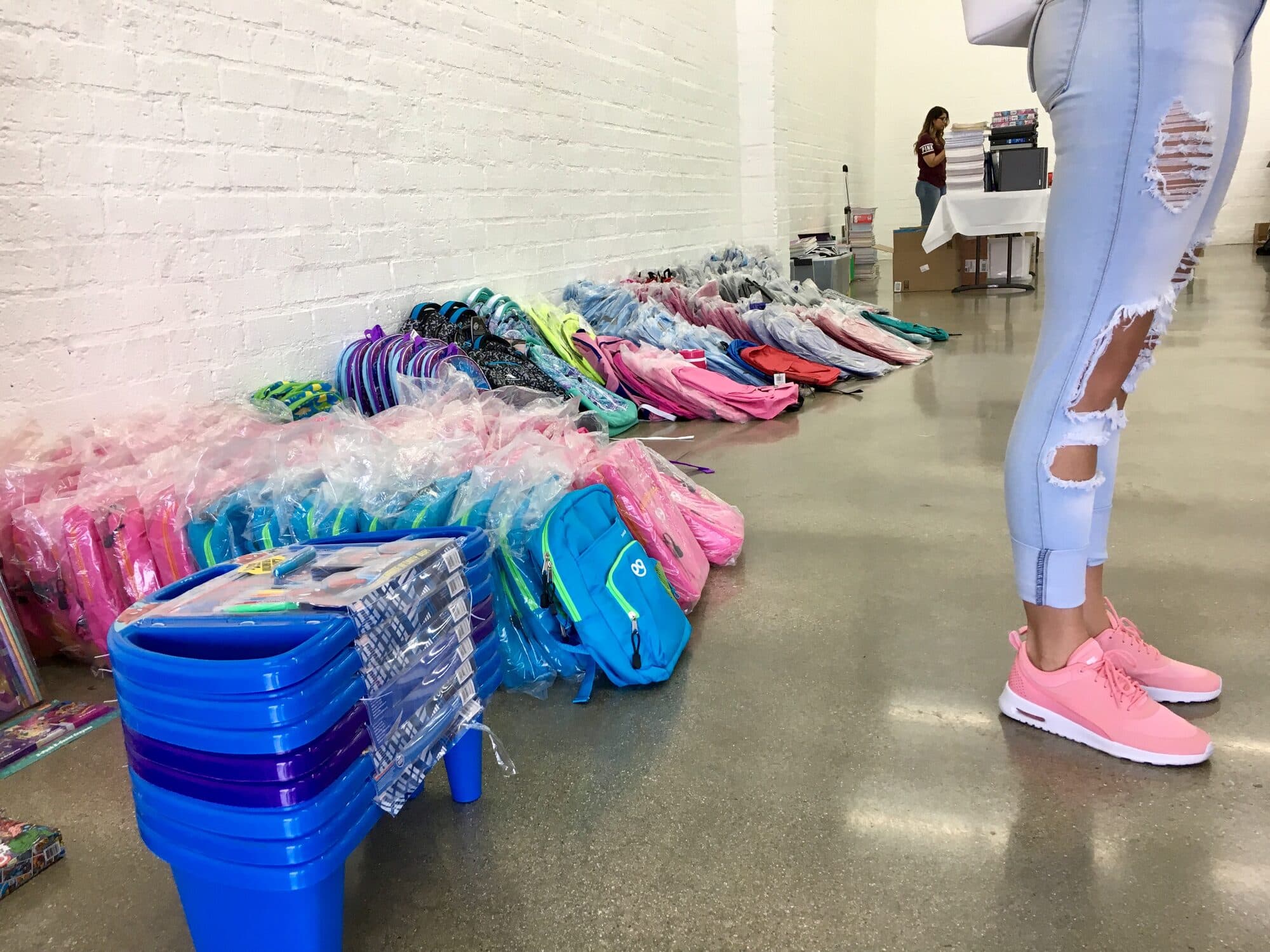 Trina's Kids event photo — Back-to-School Drive 2017