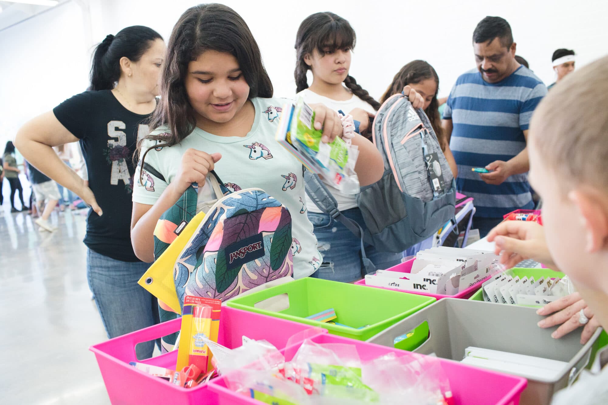 Trina's Kids event photo — Back-to-School Drive 2019