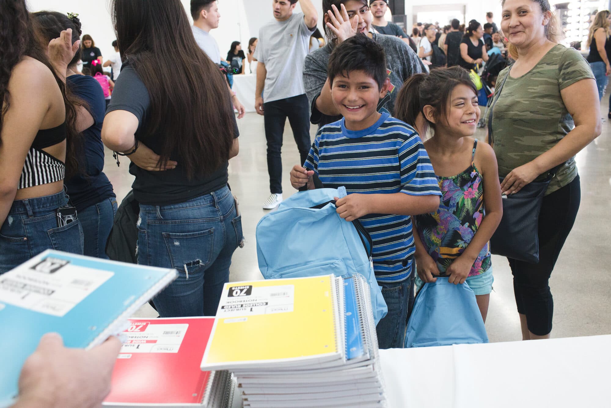 Trina's Kids event photo — Back-to-School Drive 2019