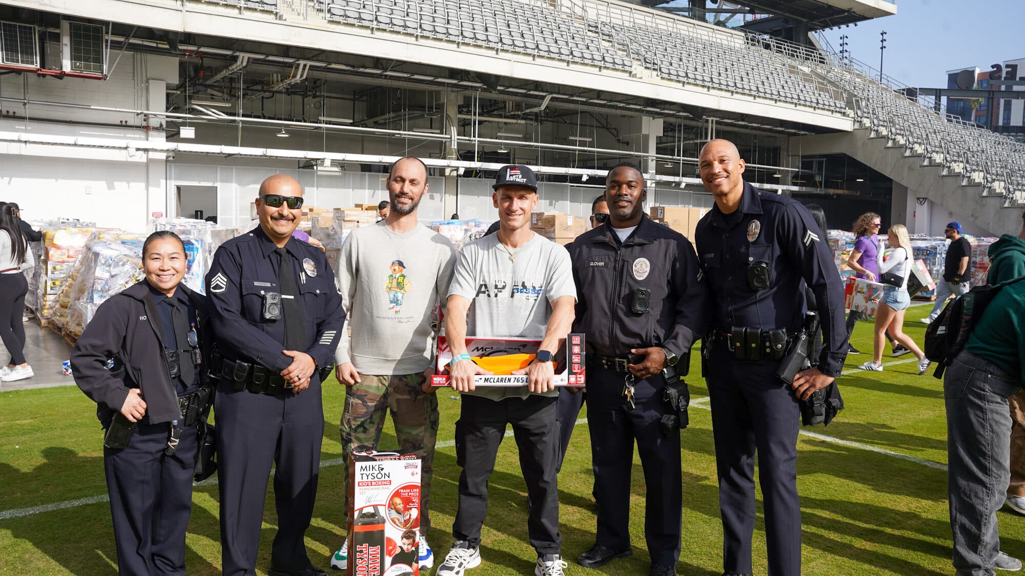 Trina's Kids event photo — Guinness World Record Toy Drive 2025