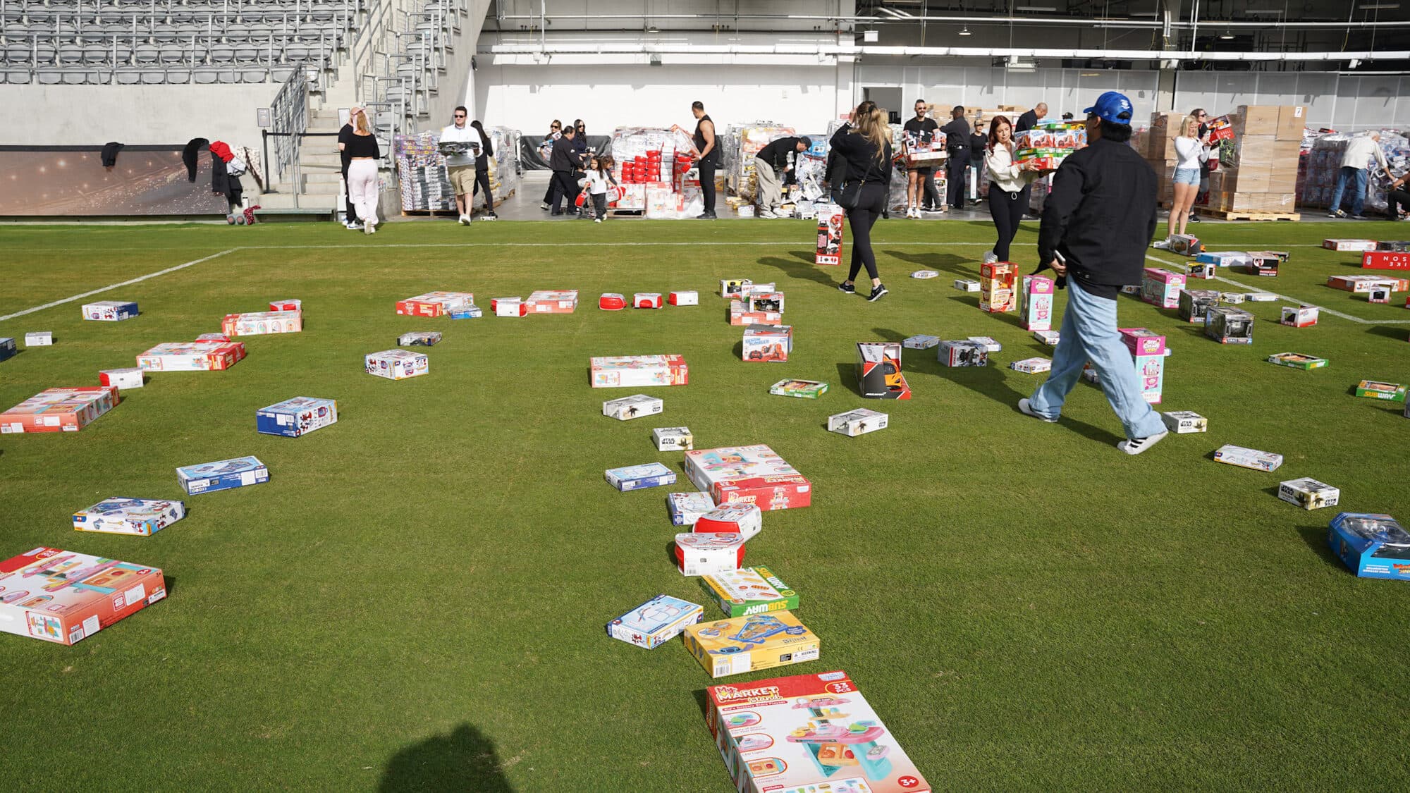 Trina's Kids event photo — Guinness World Record Toy Drive 2025