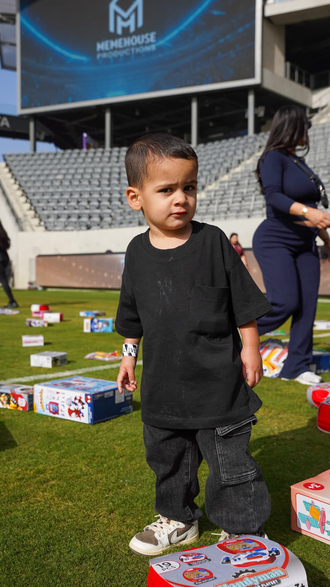 Trina's Kids event photo — Guinness World Record Toy Drive 2025