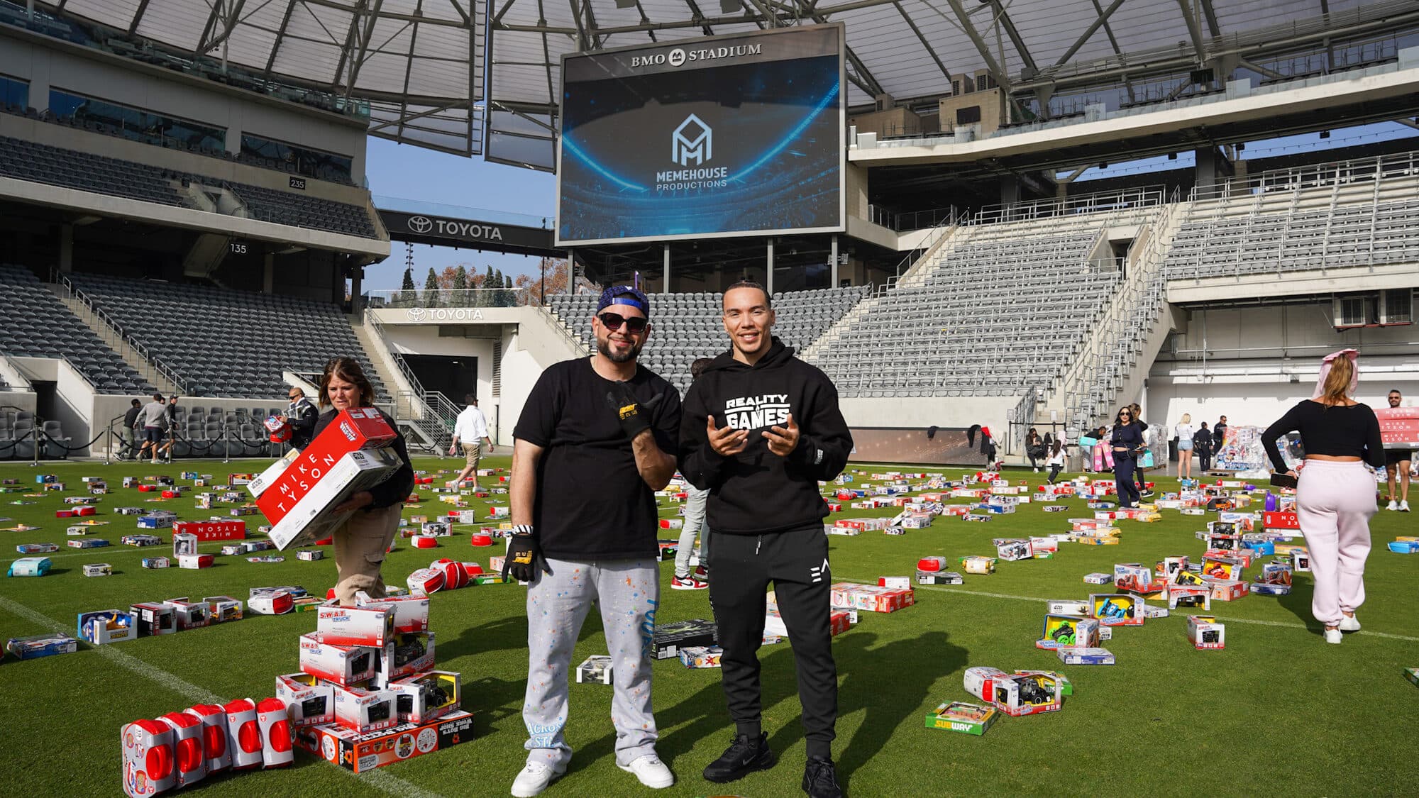 Trina's Kids event photo — Guinness World Record Toy Drive 2025