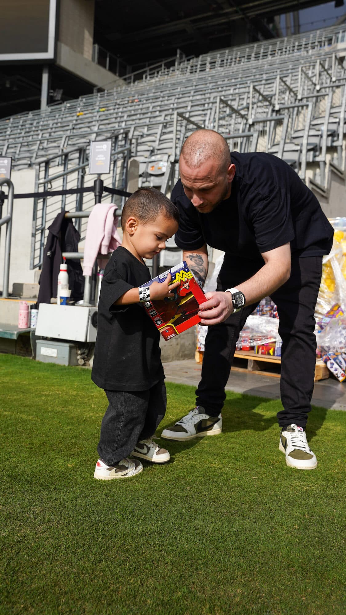 Trina's Kids event photo — Guinness World Record Toy Drive 2025