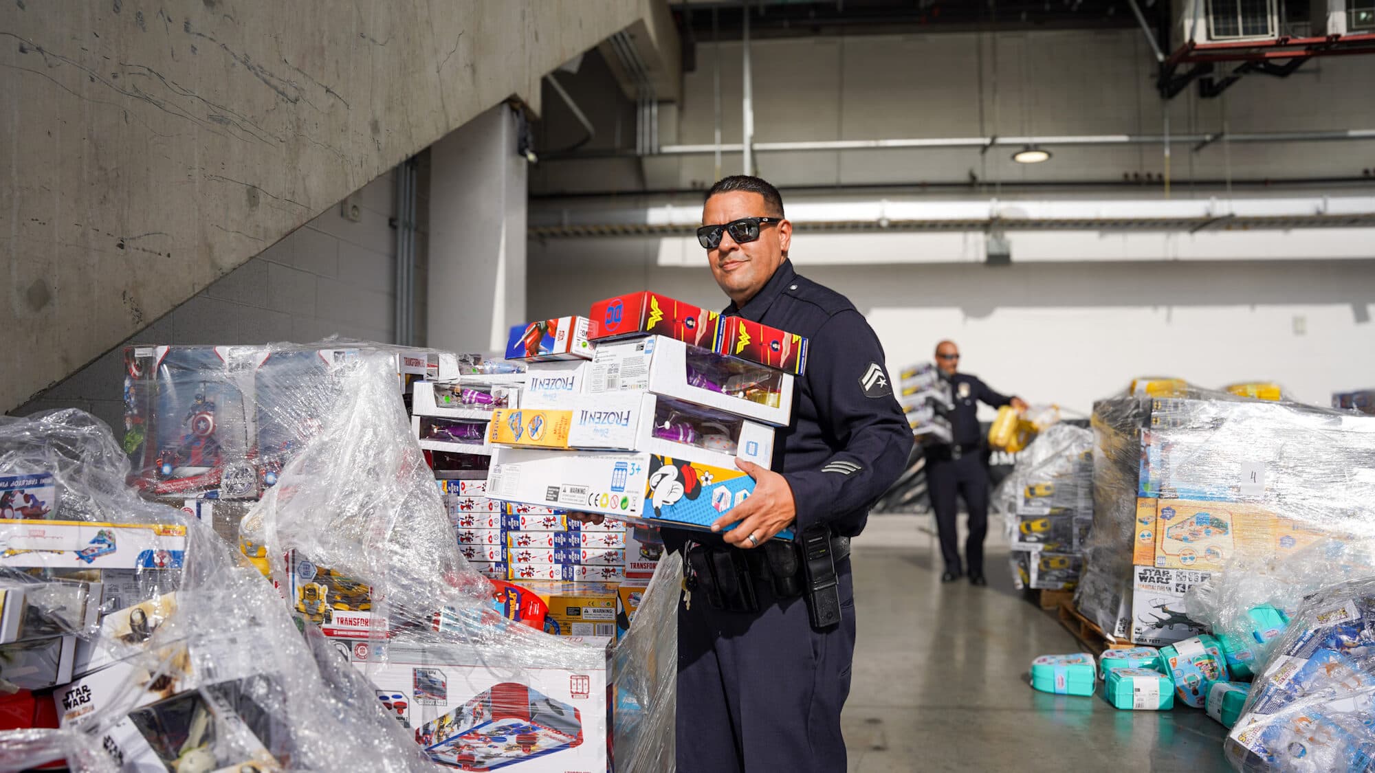 Trina's Kids event photo — Guinness World Record Toy Drive 2025