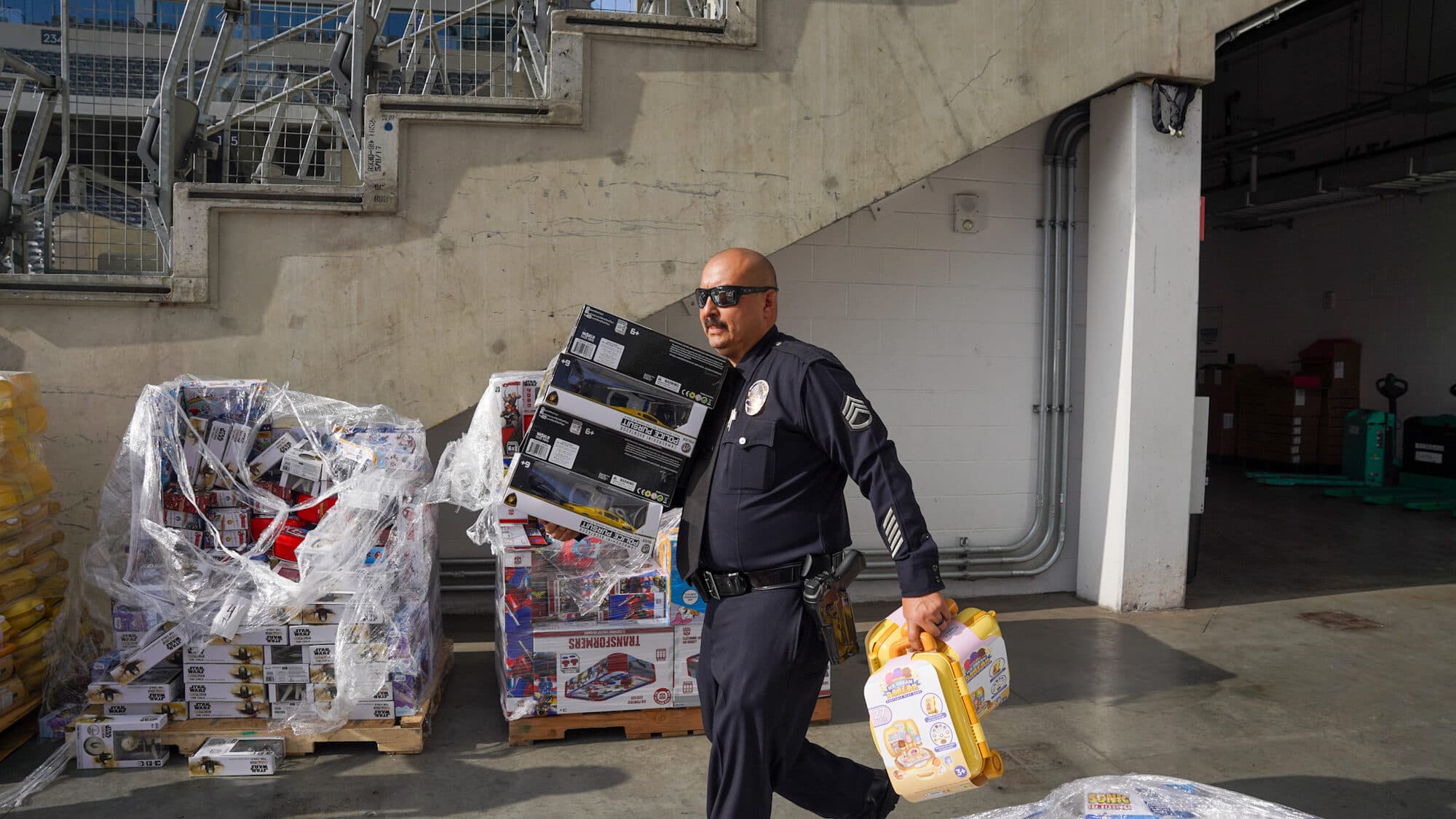 Trina's Kids event photo — Guinness World Record Toy Drive 2025