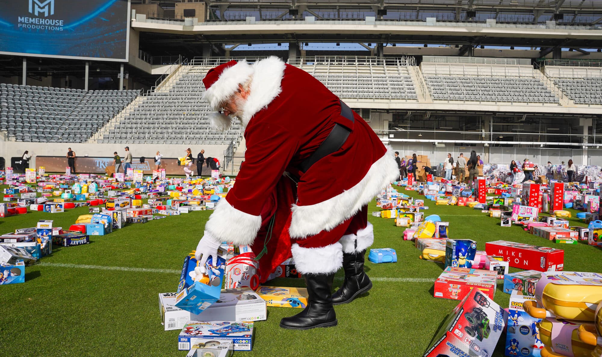 Trina's Kids event photo — Guinness World Record Toy Drive 2025