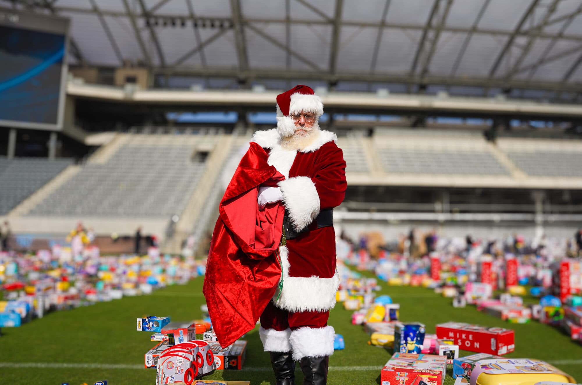 Trina's Kids event photo — Guinness World Record Toy Drive 2025