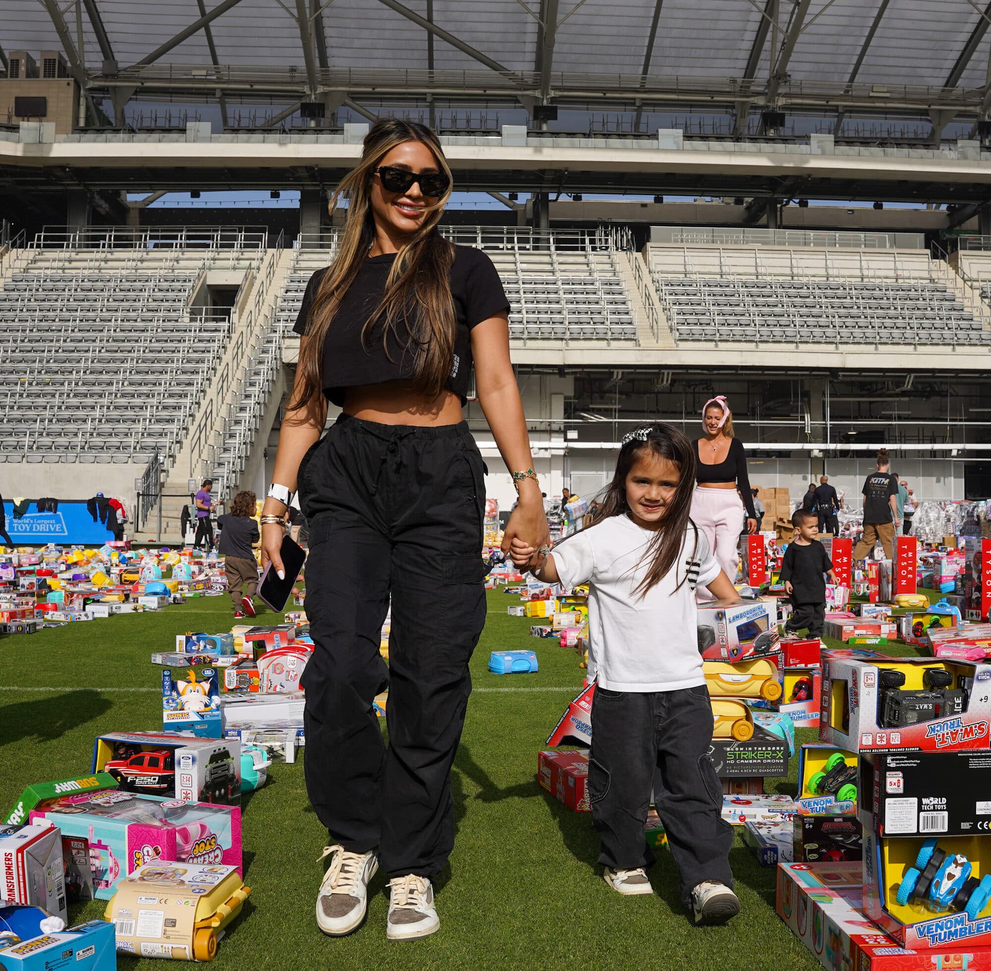 Trina's Kids event photo — Guinness World Record Toy Drive 2025