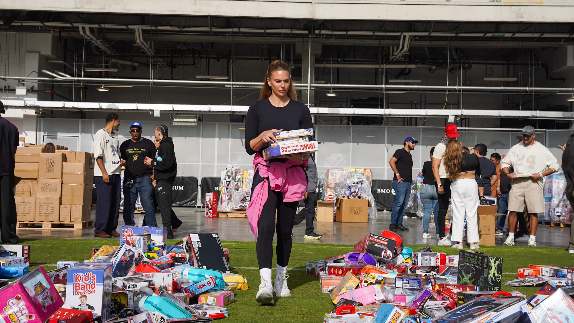 Trina's Kids event photo — Guinness World Record Toy Drive 2025