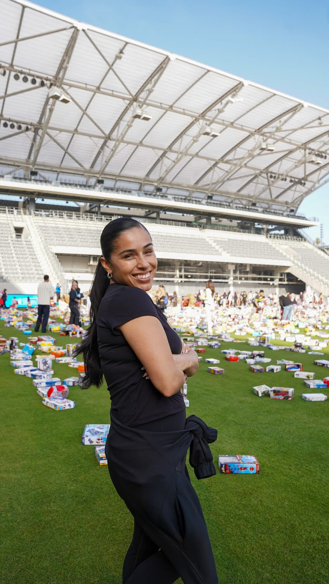 Trina's Kids event photo — Guinness World Record Toy Drive 2025