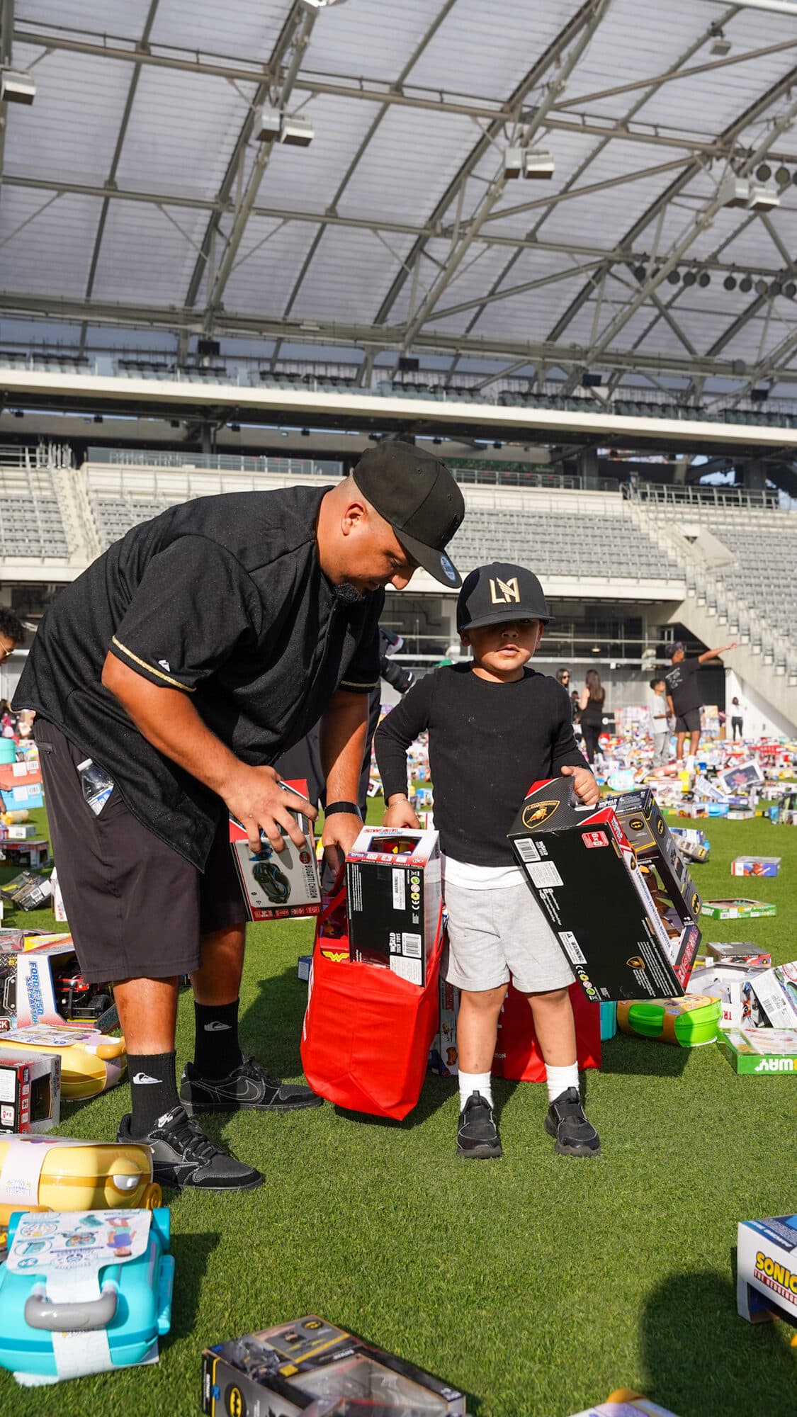 Trina's Kids event photo — Guinness World Record Toy Drive 2025