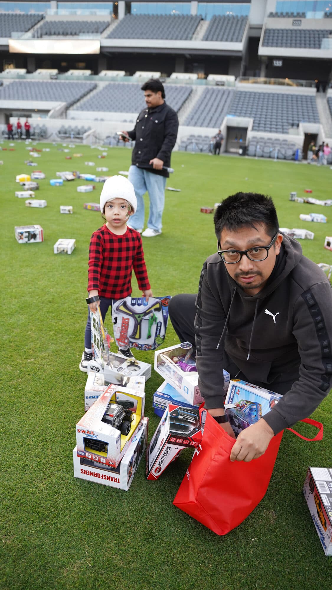 Trina's Kids event photo — Guinness World Record Toy Drive 2025