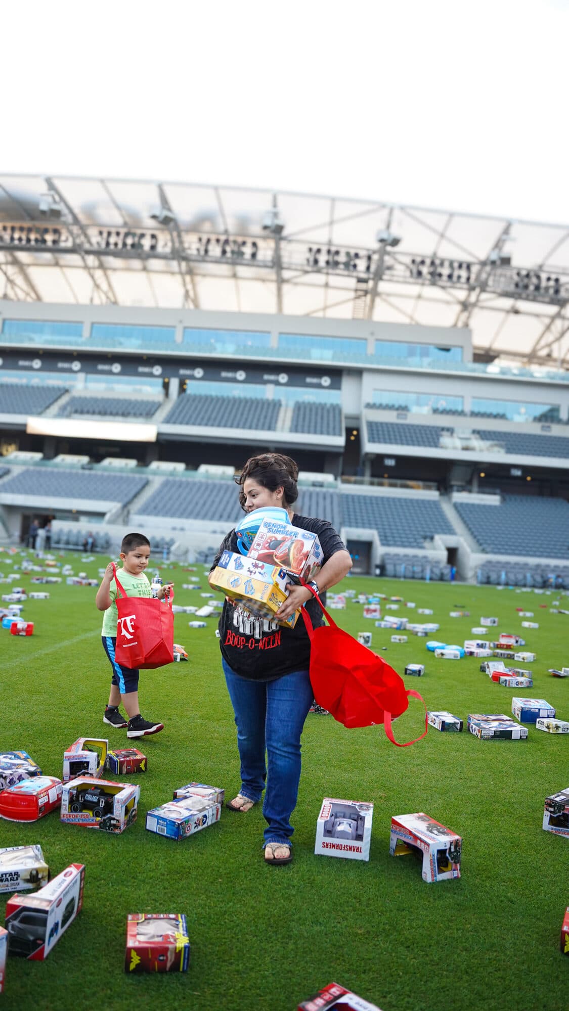 Trina's Kids event photo — Guinness World Record Toy Drive 2025