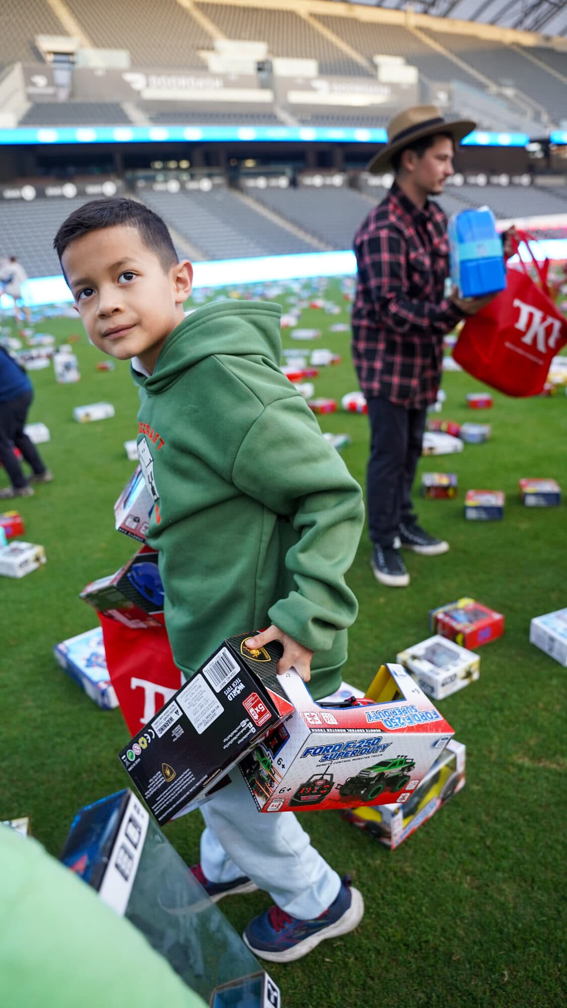 Trina's Kids event photo — Guinness World Record Toy Drive 2025