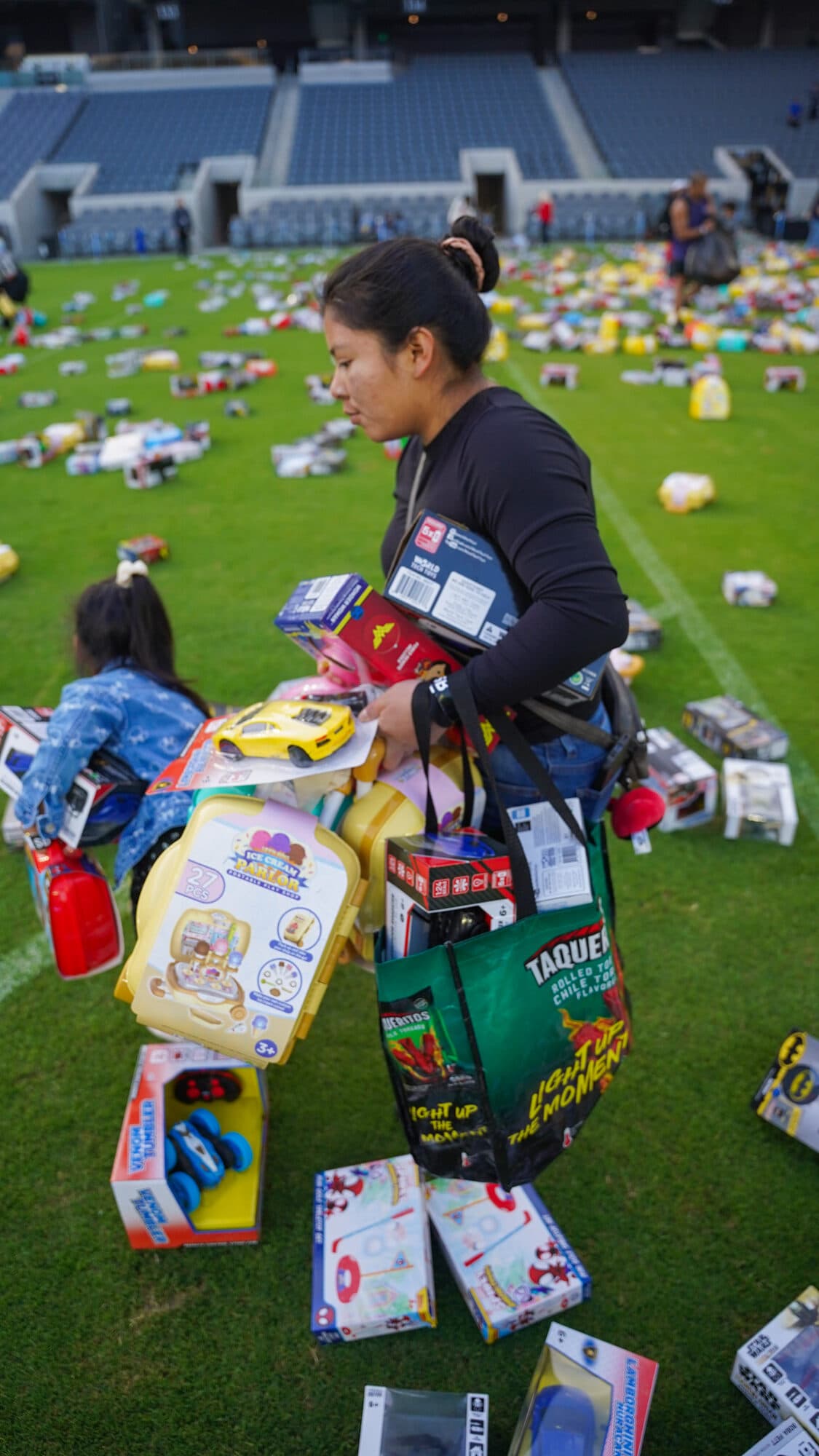 Trina's Kids event photo — Guinness World Record Toy Drive 2025