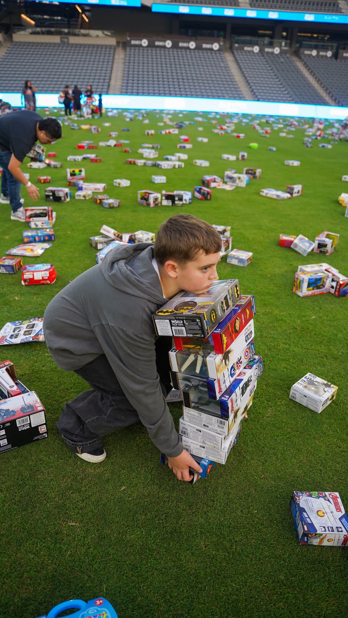 Trina's Kids event photo — Guinness World Record Toy Drive 2025