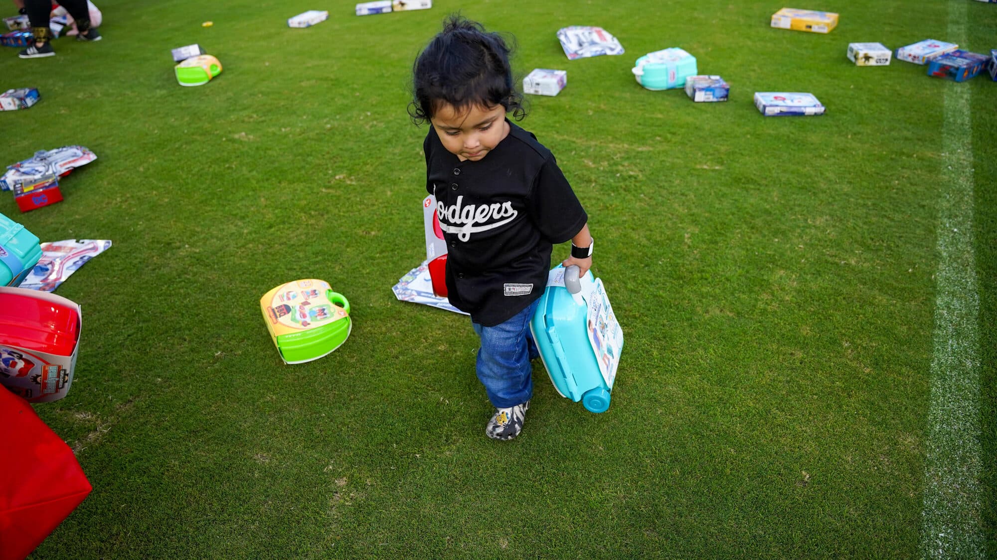 Trina's Kids event photo — Guinness World Record Toy Drive 2025