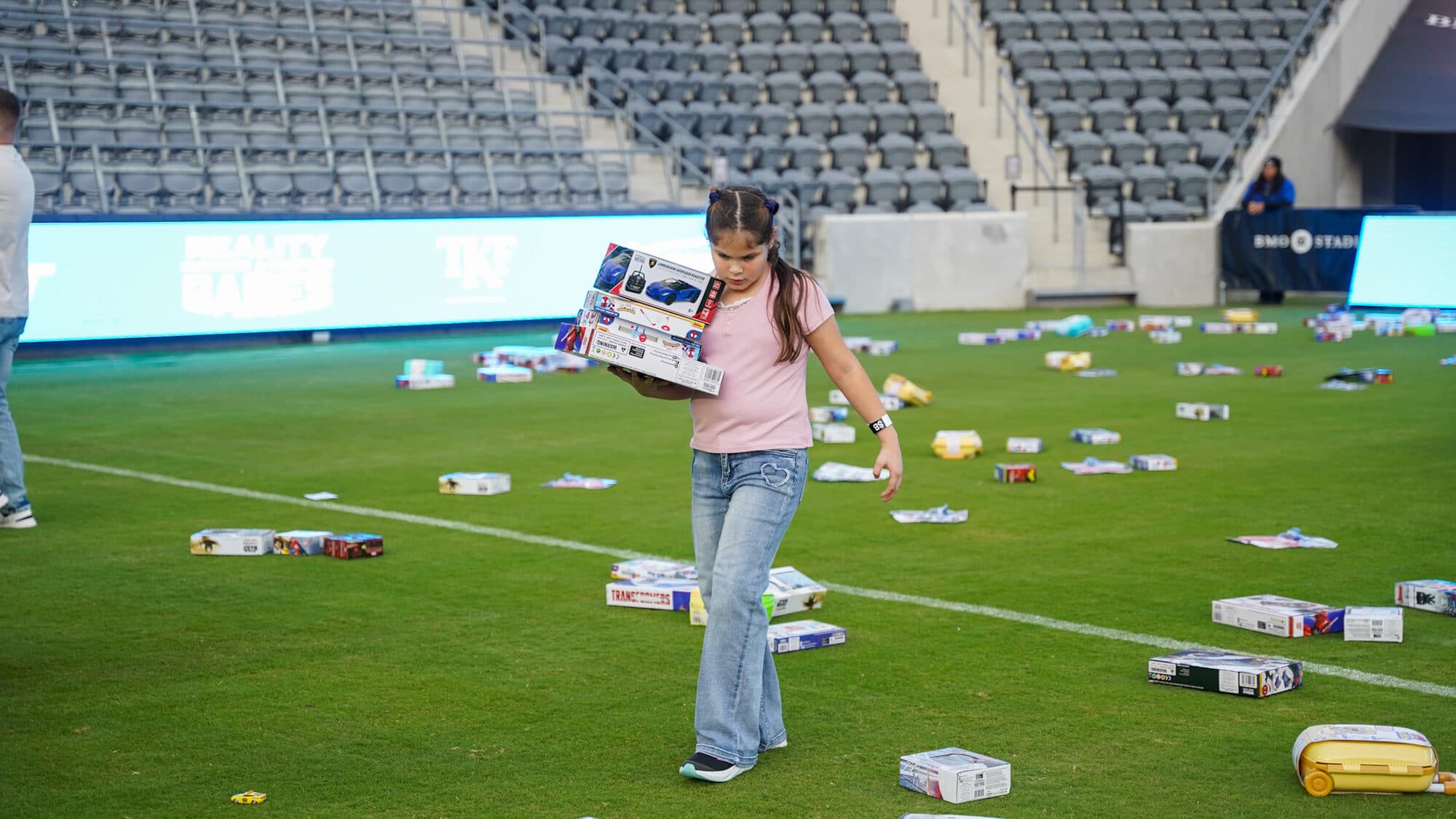 Trina's Kids event photo — Guinness World Record Toy Drive 2025
