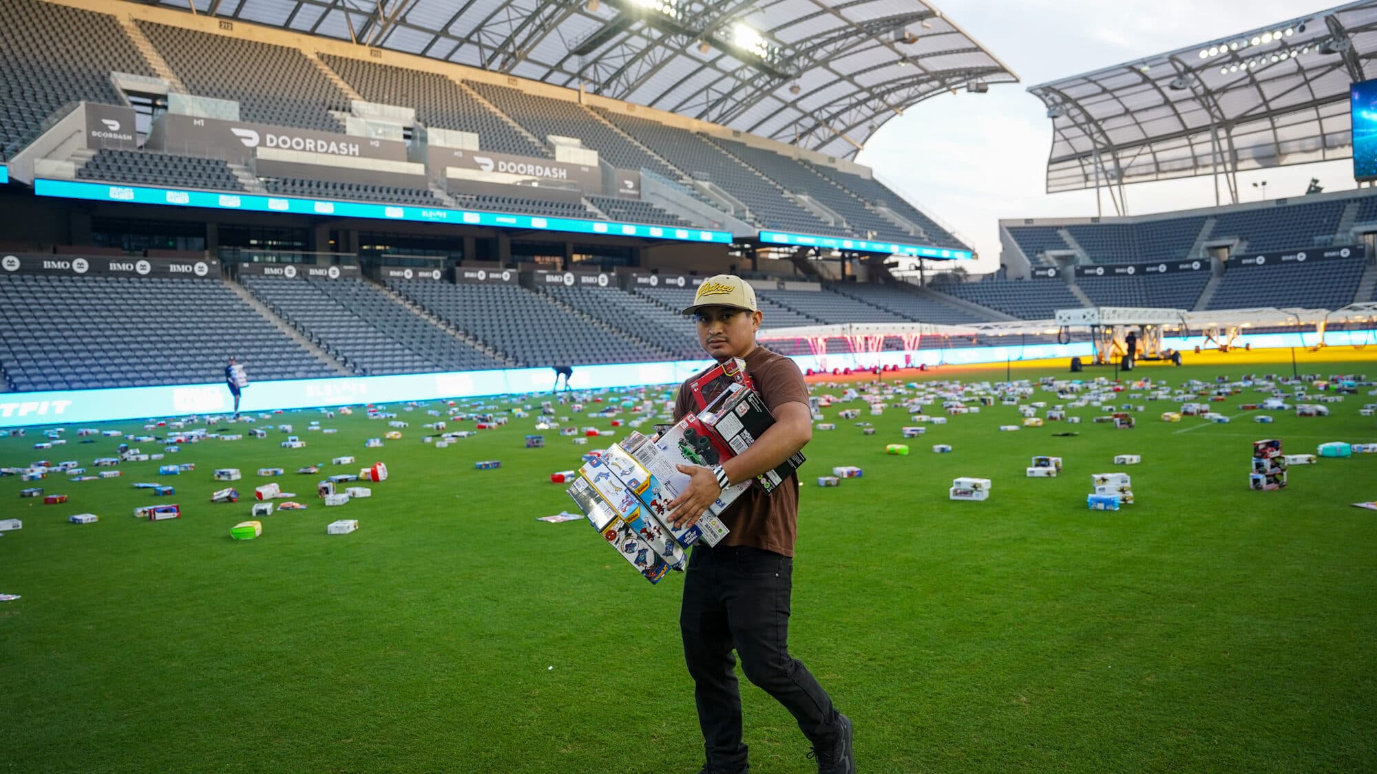 Trina's Kids event photo — Guinness World Record Toy Drive 2025