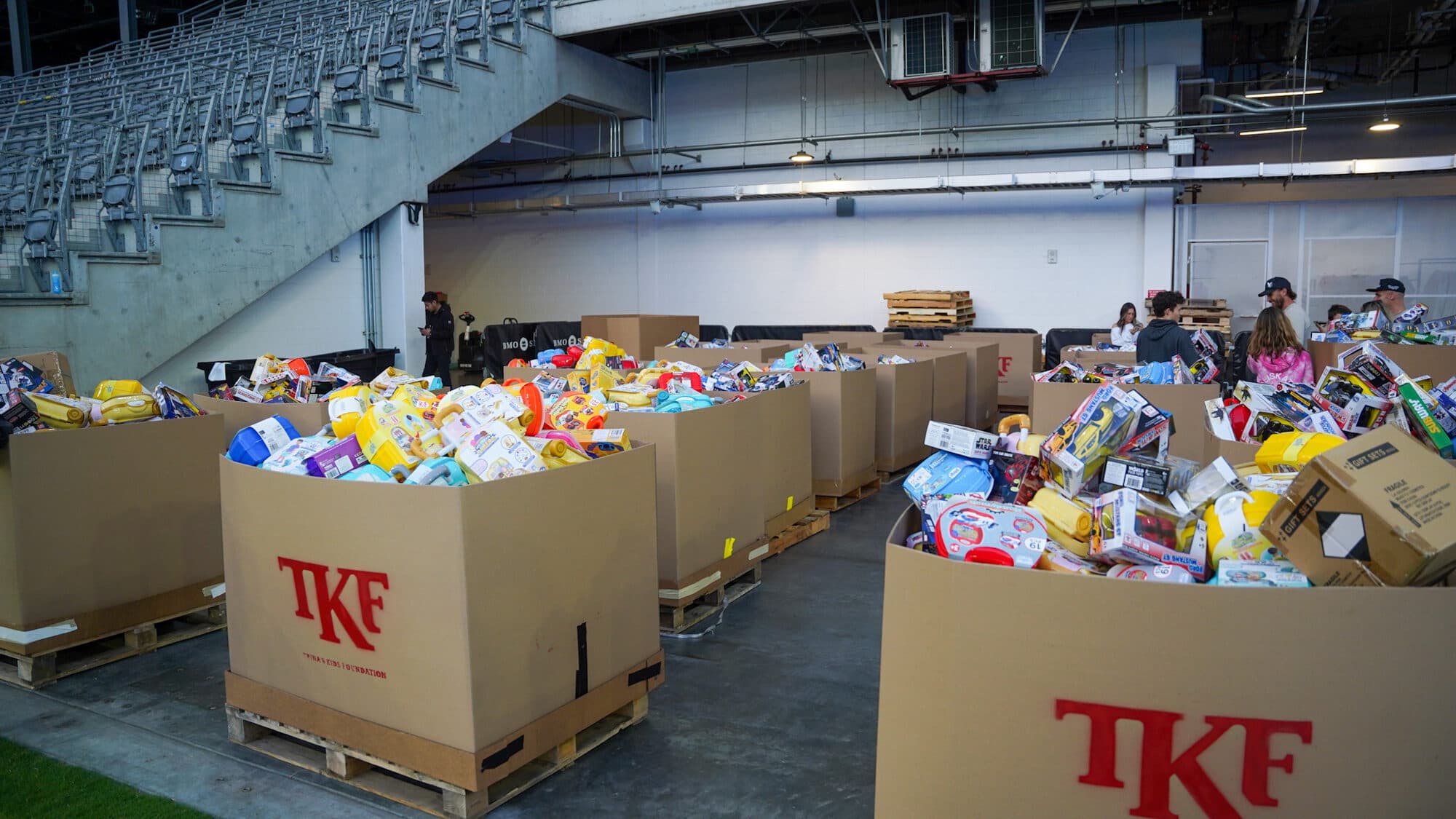 Trina's Kids event photo — Guinness World Record Toy Drive 2025