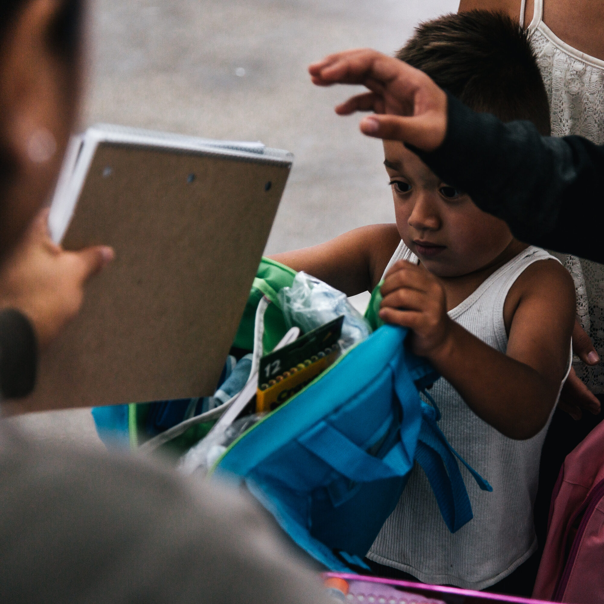 Trina's Kids event photo — Back-to-School Drive 2016
