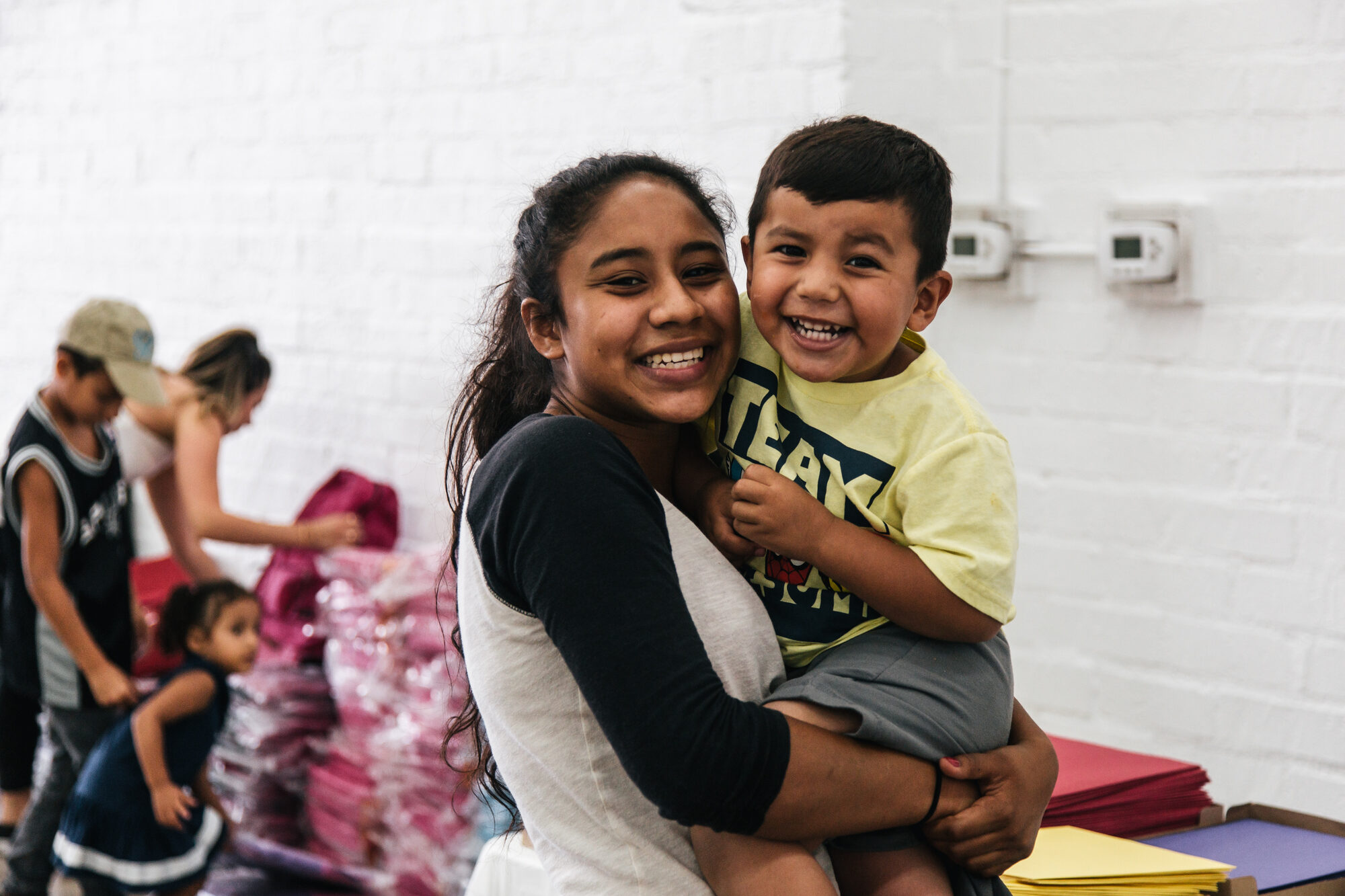 Trina's Kids event photo — Back-to-School Drive 2016