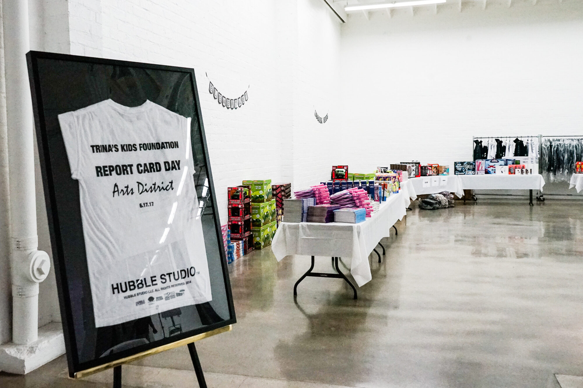 Trina's Kids event photo — Back-to-School Drive 2017