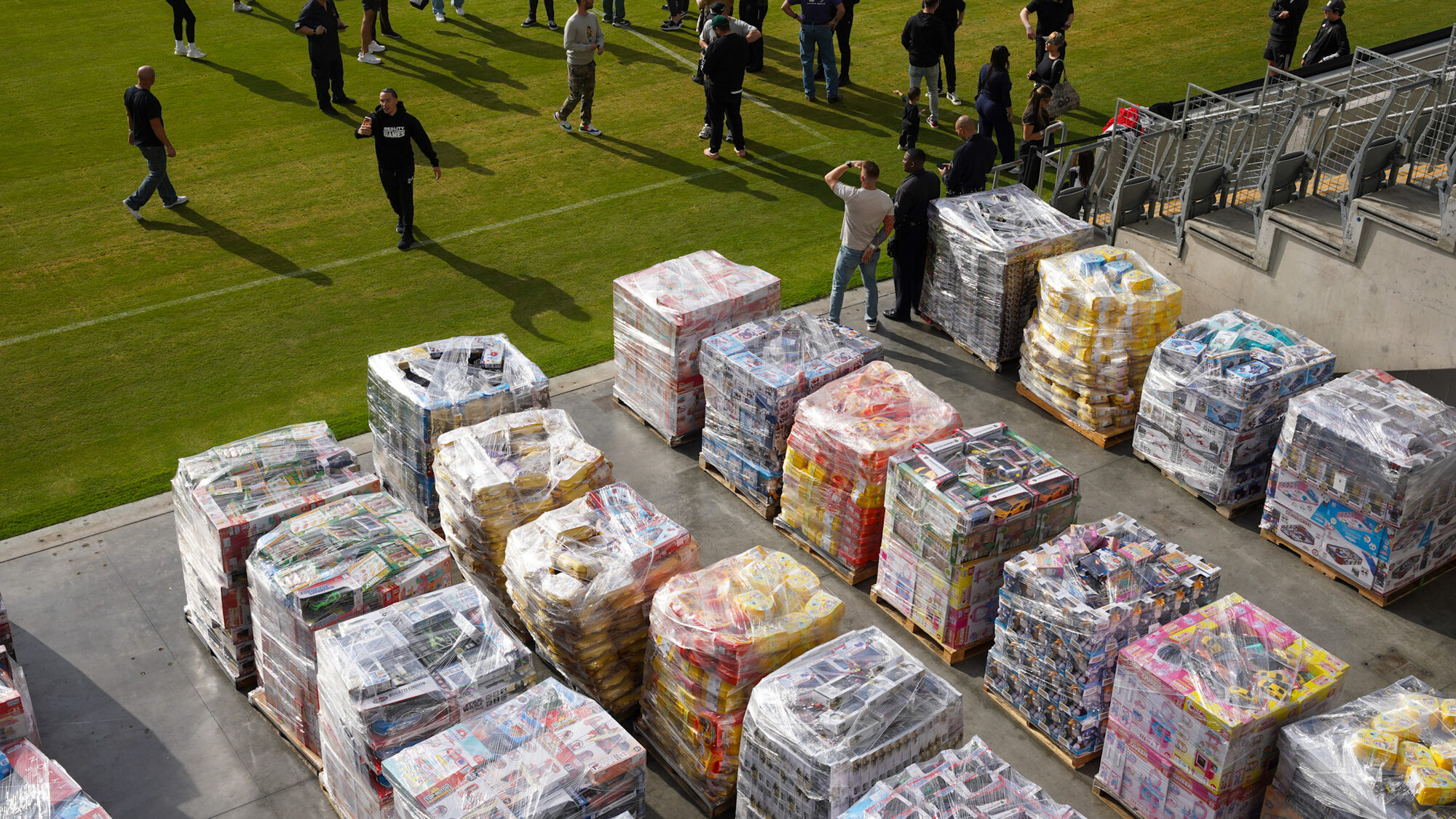 Trina's Kids event photo — Guinness World Record Toy Drive 2025
