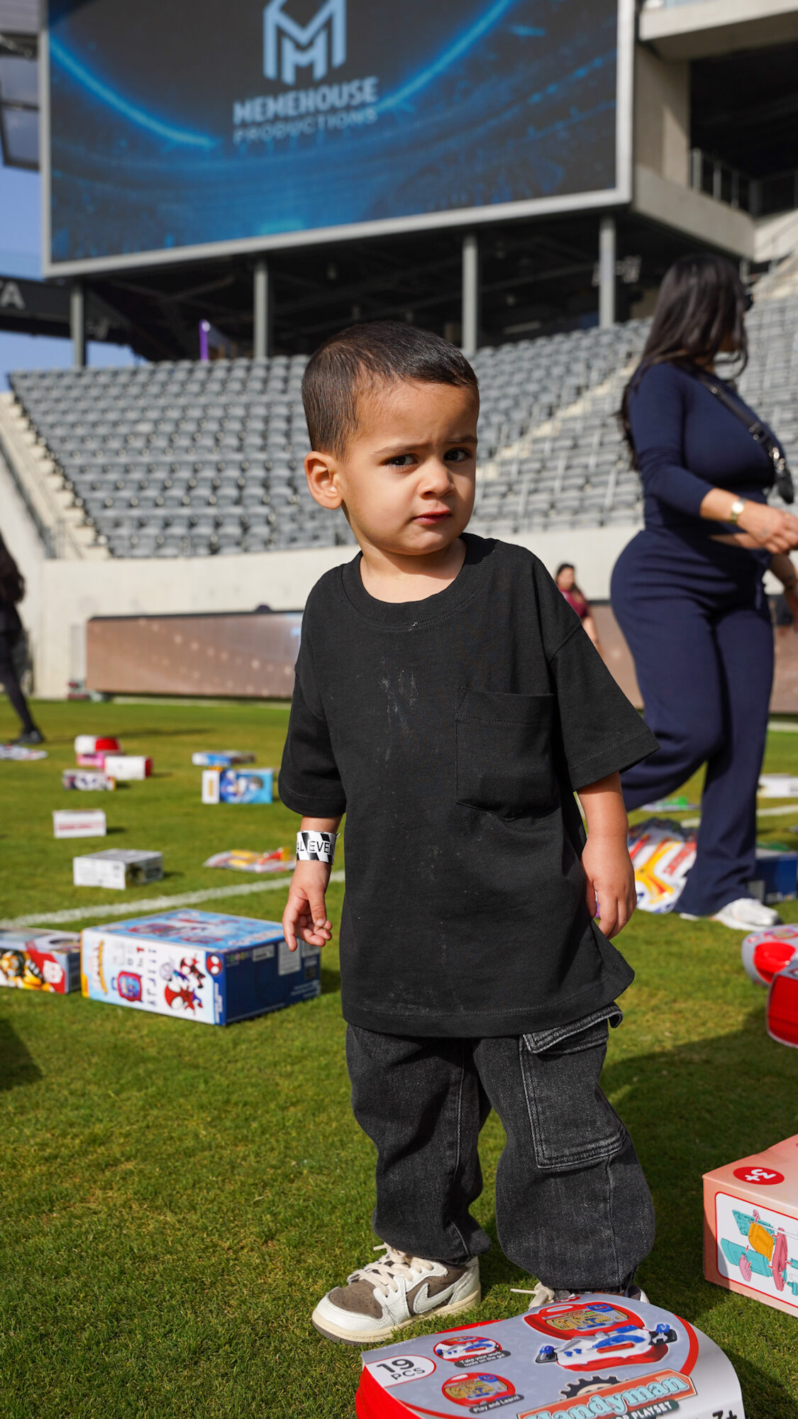 Trina's Kids event photo — Guinness World Record Toy Drive 2025