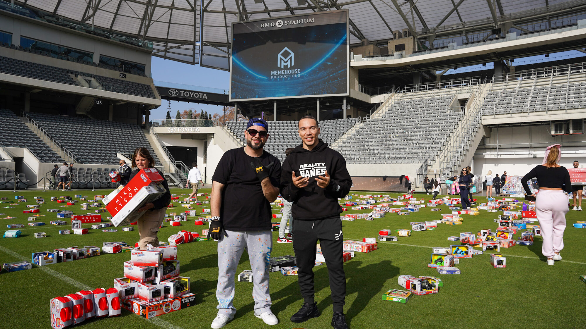 Trina's Kids event photo — Guinness World Record Toy Drive 2025