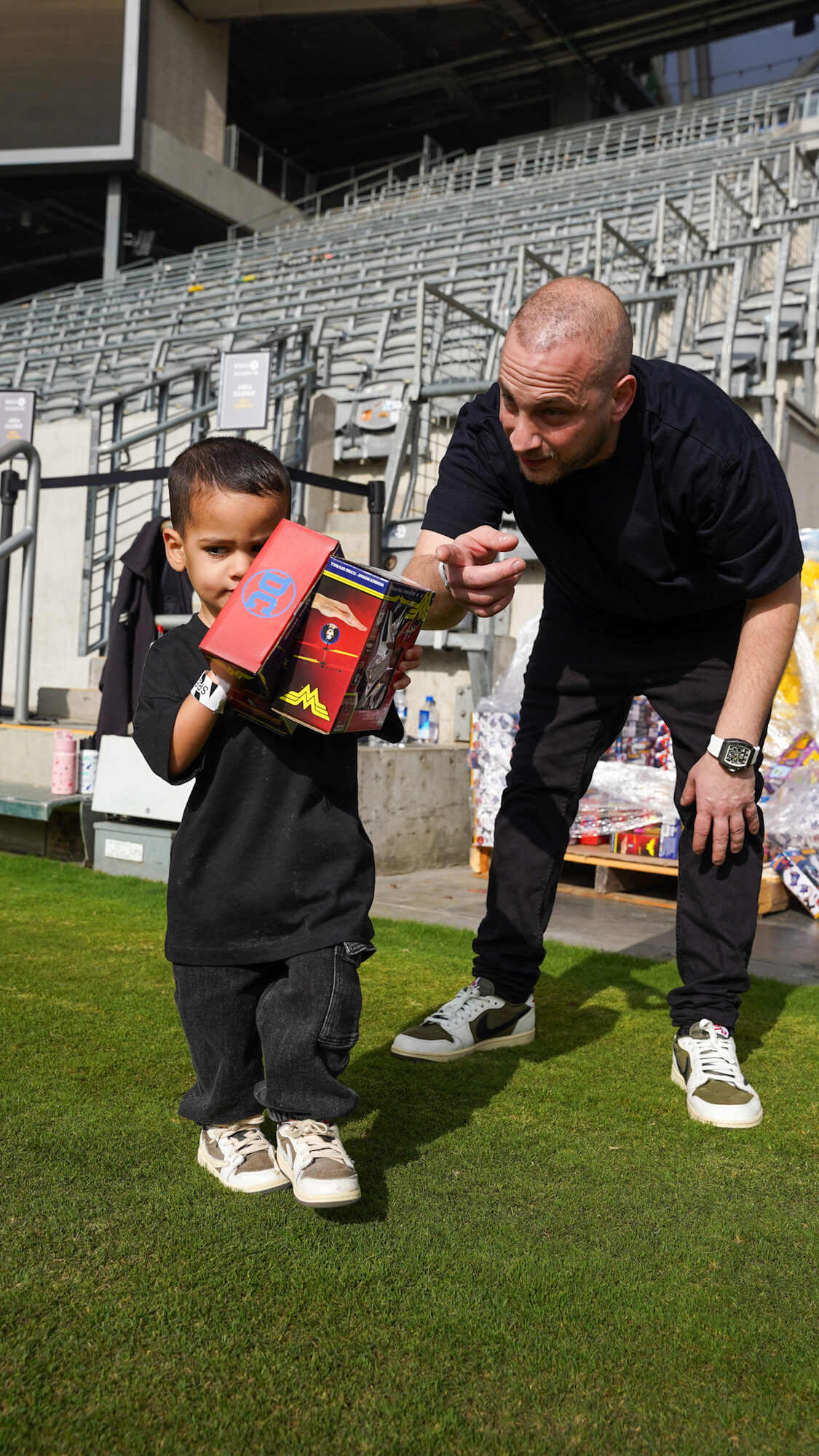 Trina's Kids event photo — Guinness World Record Toy Drive 2025