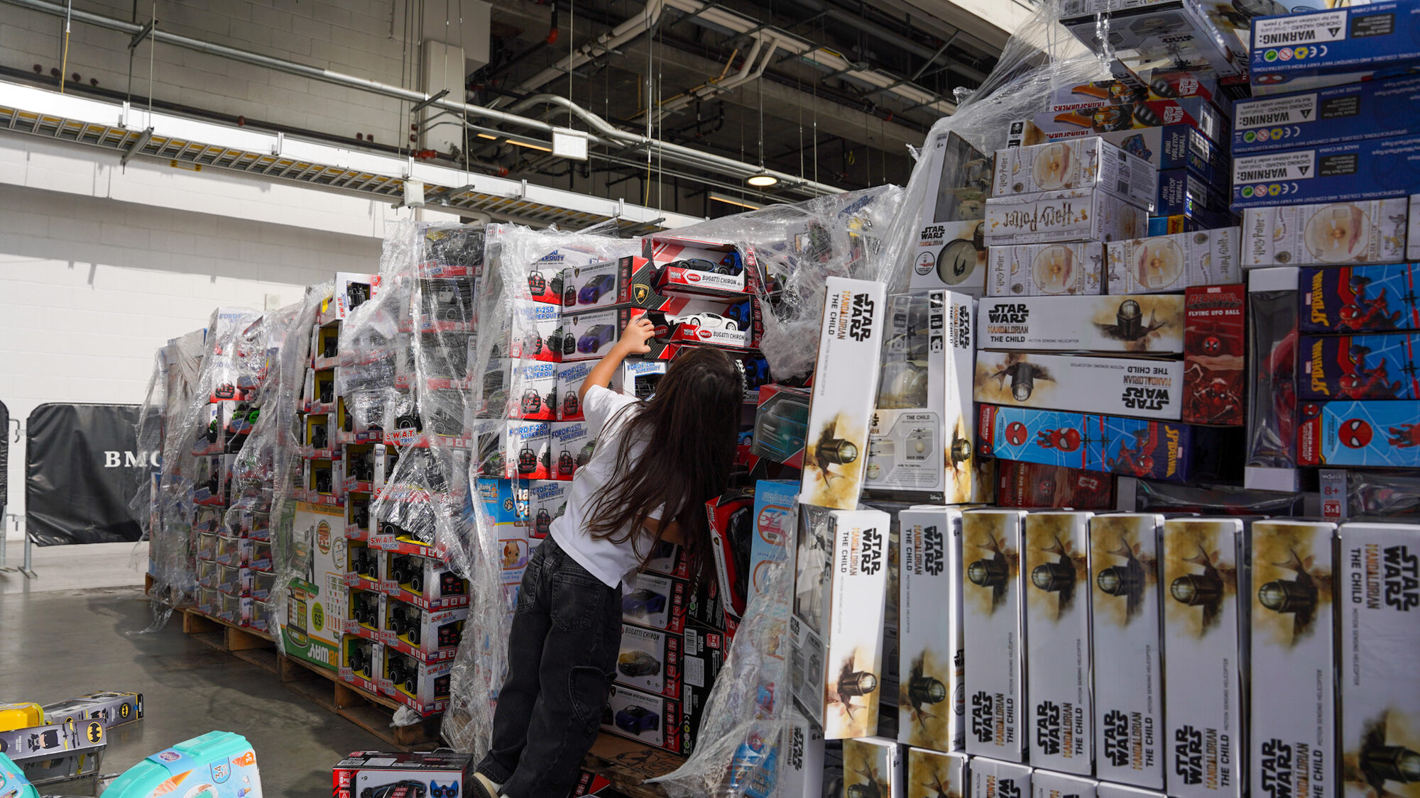Trina's Kids event photo — Guinness World Record Toy Drive 2025
