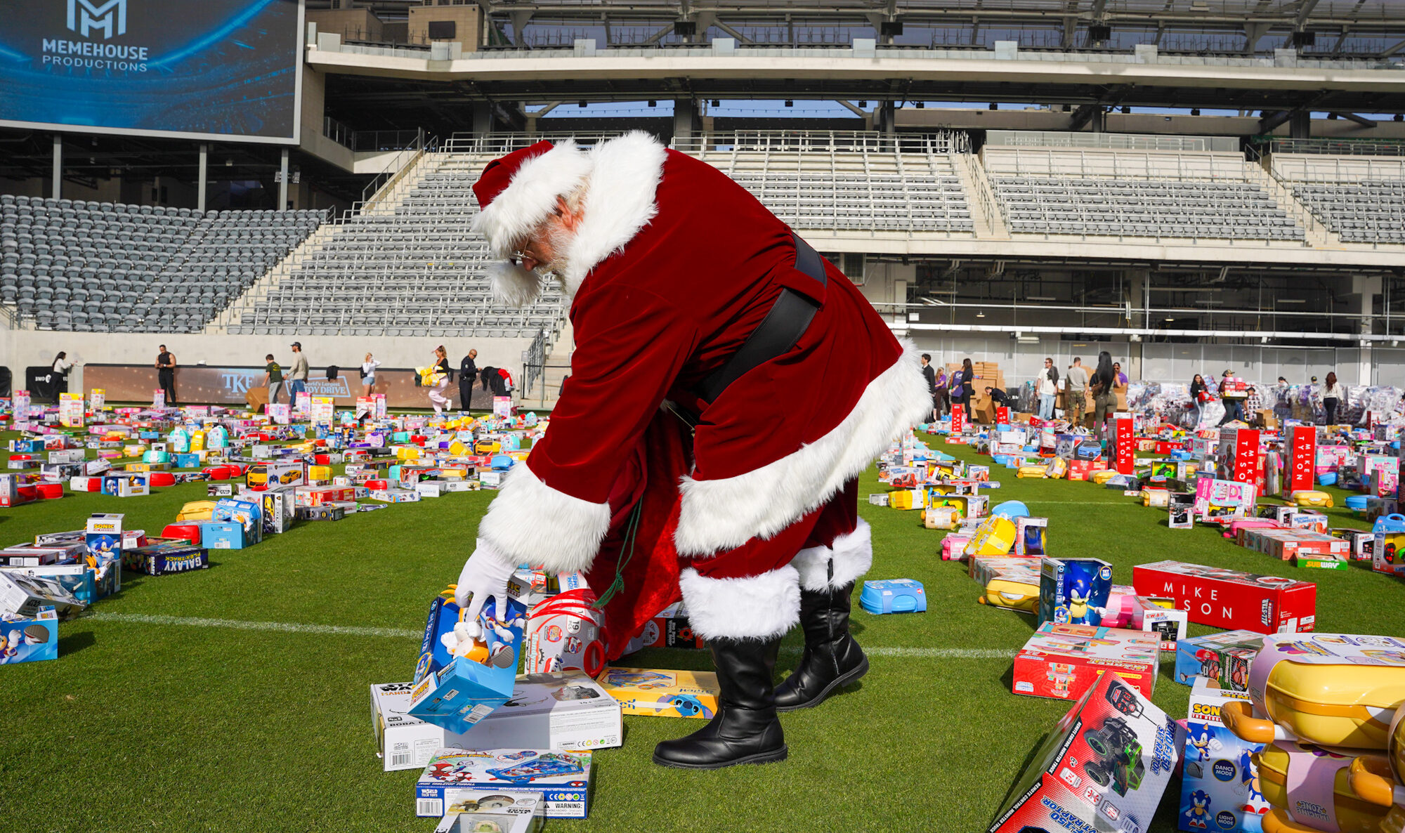 Trina's Kids event photo — Guinness World Record Toy Drive 2025