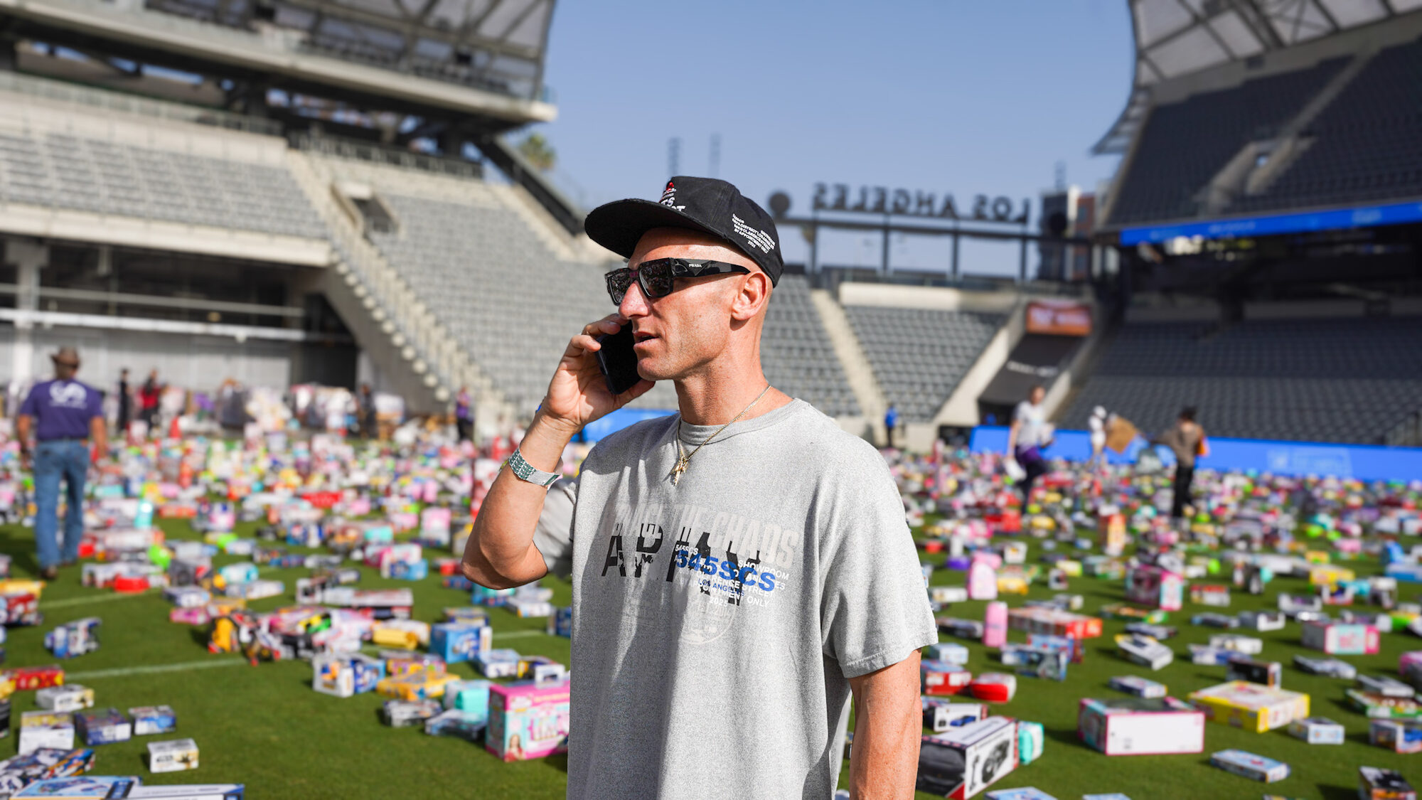Trina's Kids event photo — Guinness World Record Toy Drive 2025