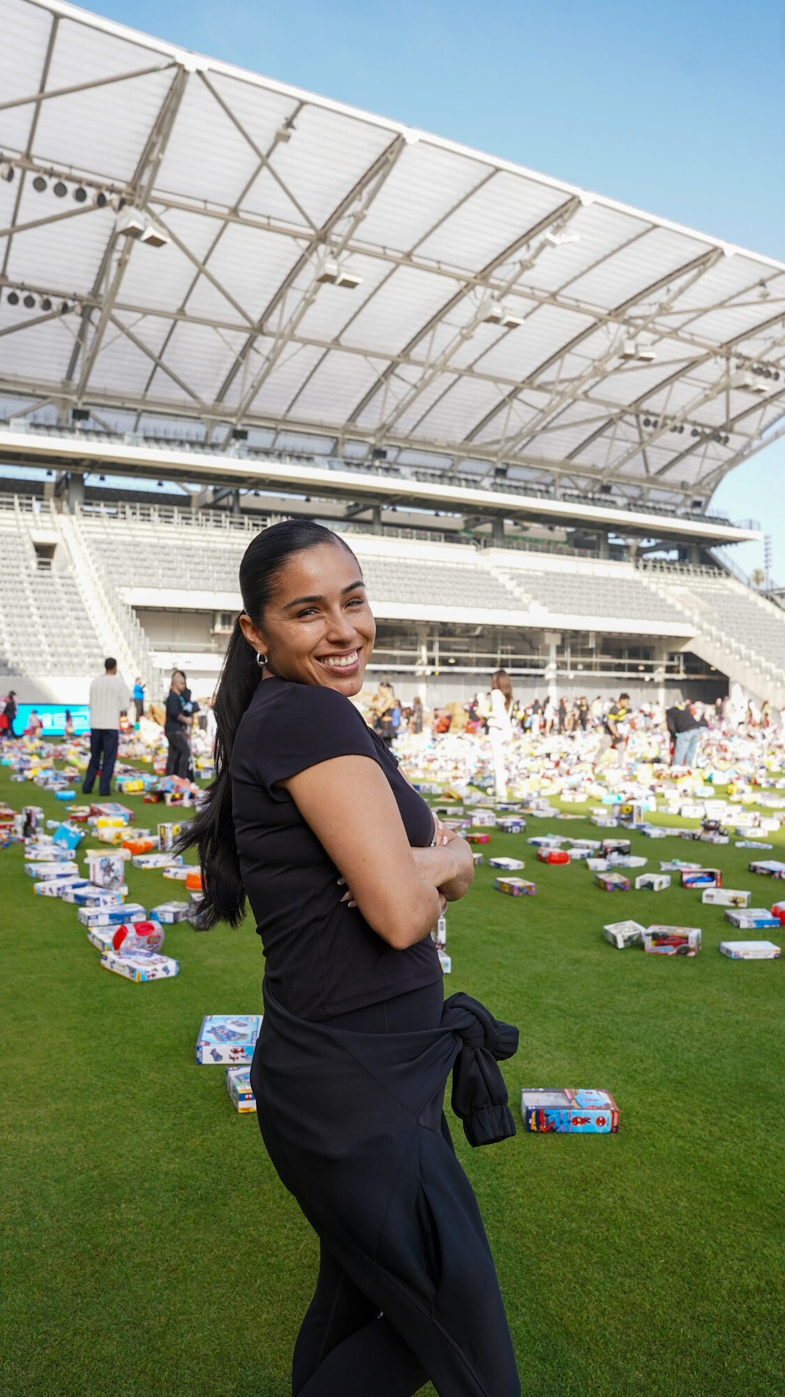 Trina's Kids event photo — Guinness World Record Toy Drive 2025